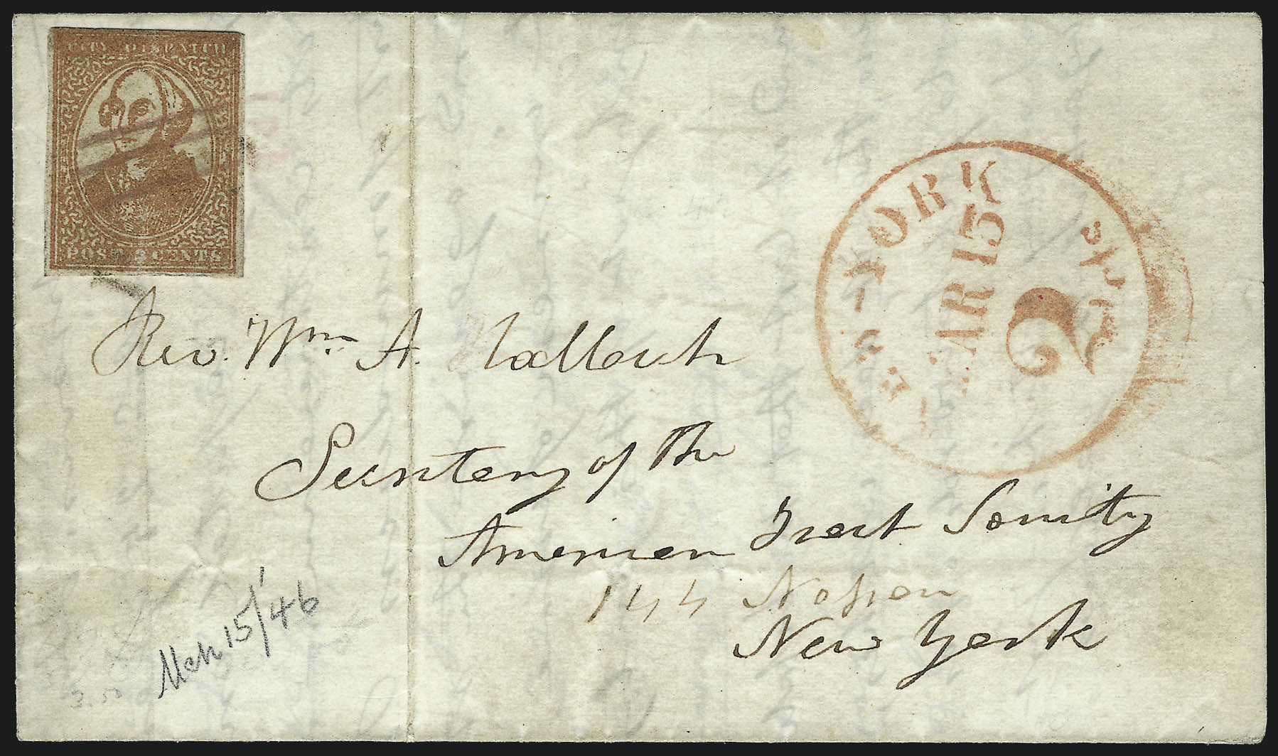 Sale no. 1011 — Lot no. 1689 — Siegel Auction Galleries