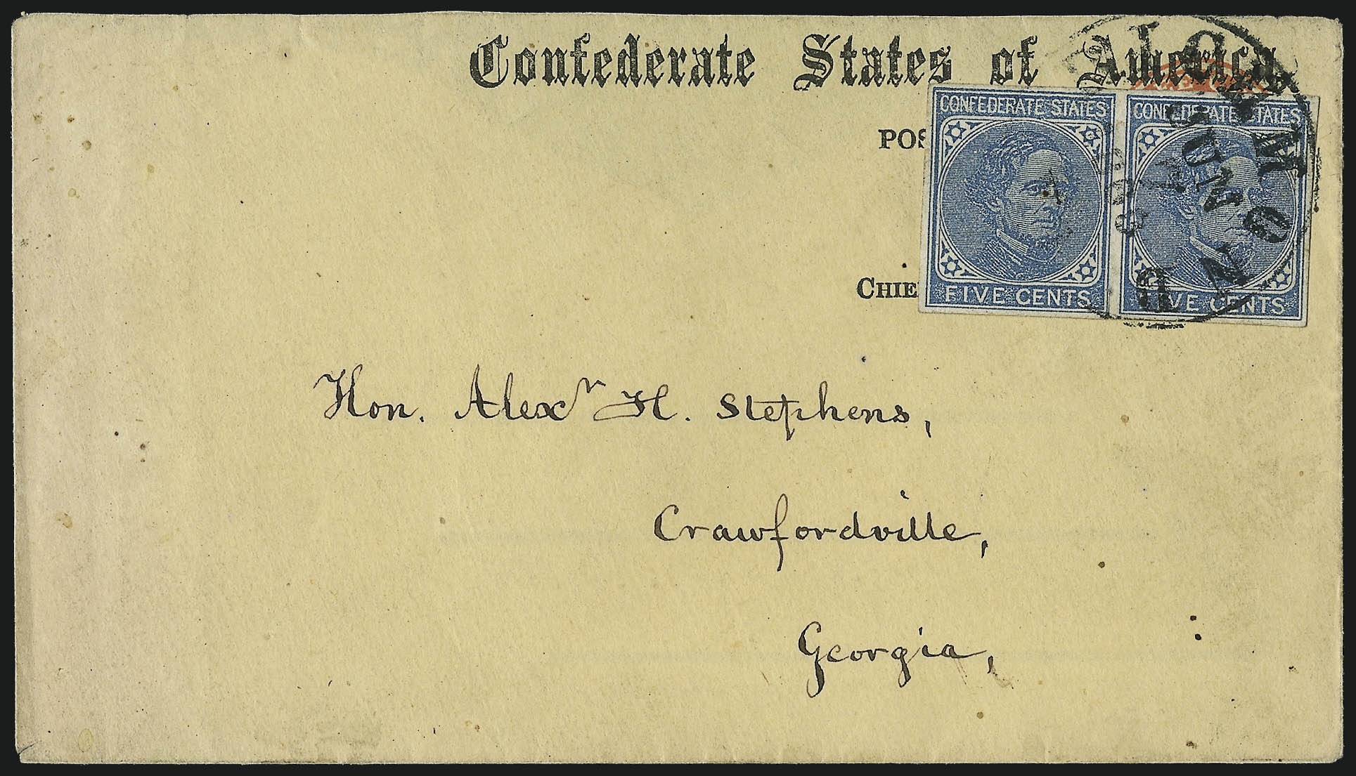 Sale no. 1011 — Lot no. 1726 — Siegel Auction Galleries