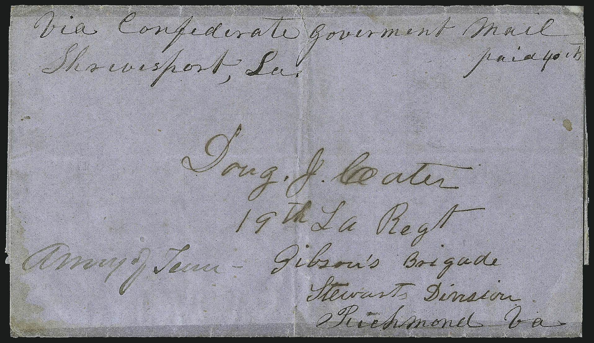 Sale no. 1011 — Lot no. 1746 — Siegel Auction Galleries