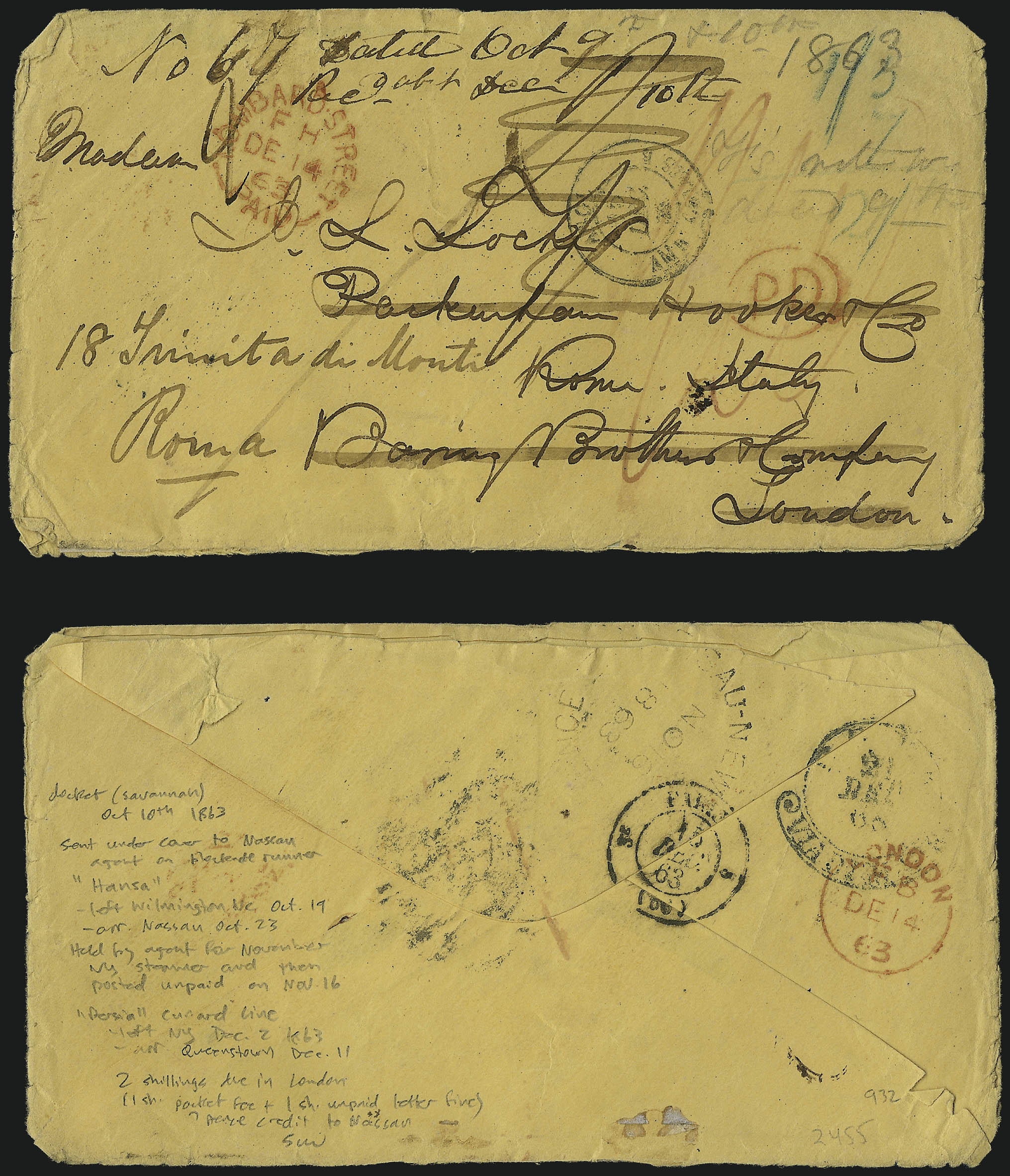 Sale no. 1011 — Lot no. 1750 — Siegel Auction Galleries