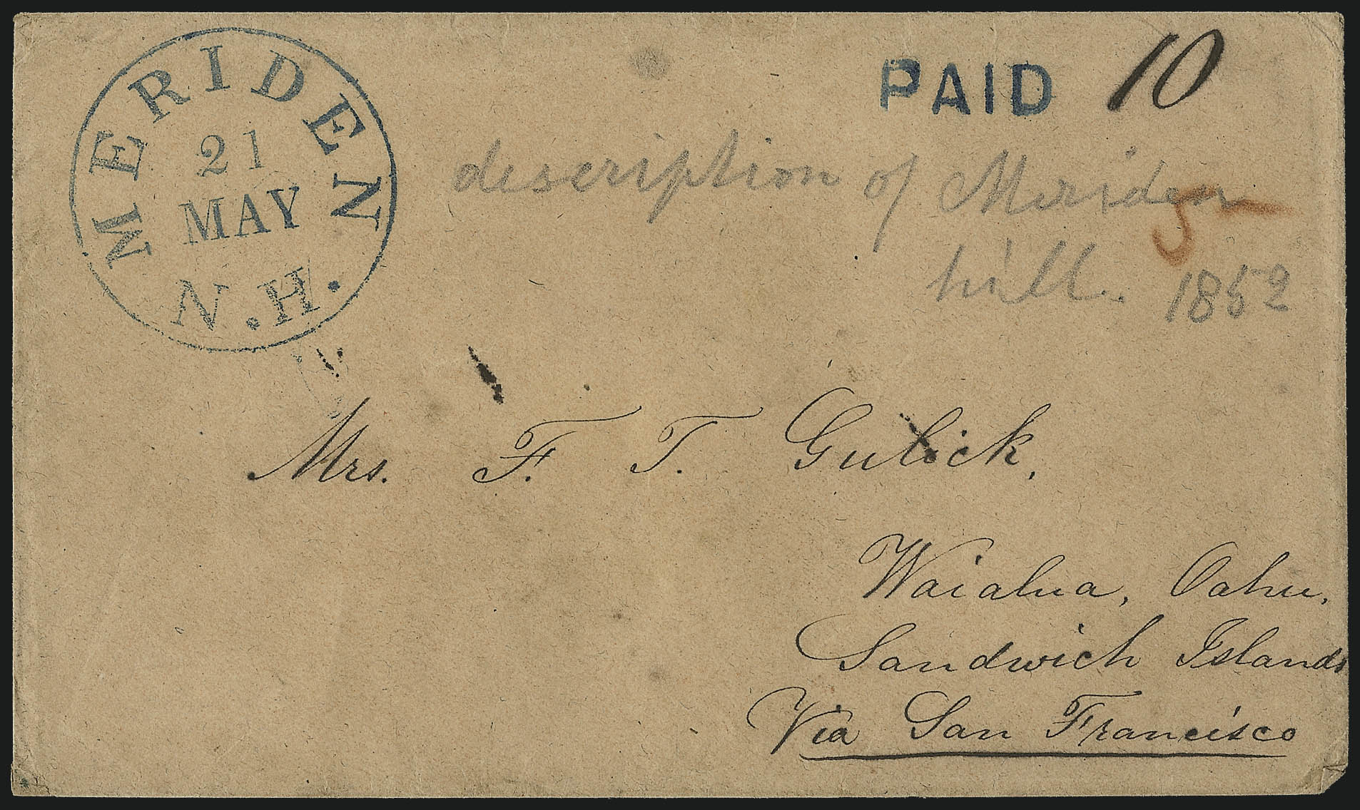 Sale no. 1011 — Lot no. 1763 — Siegel Auction Galleries