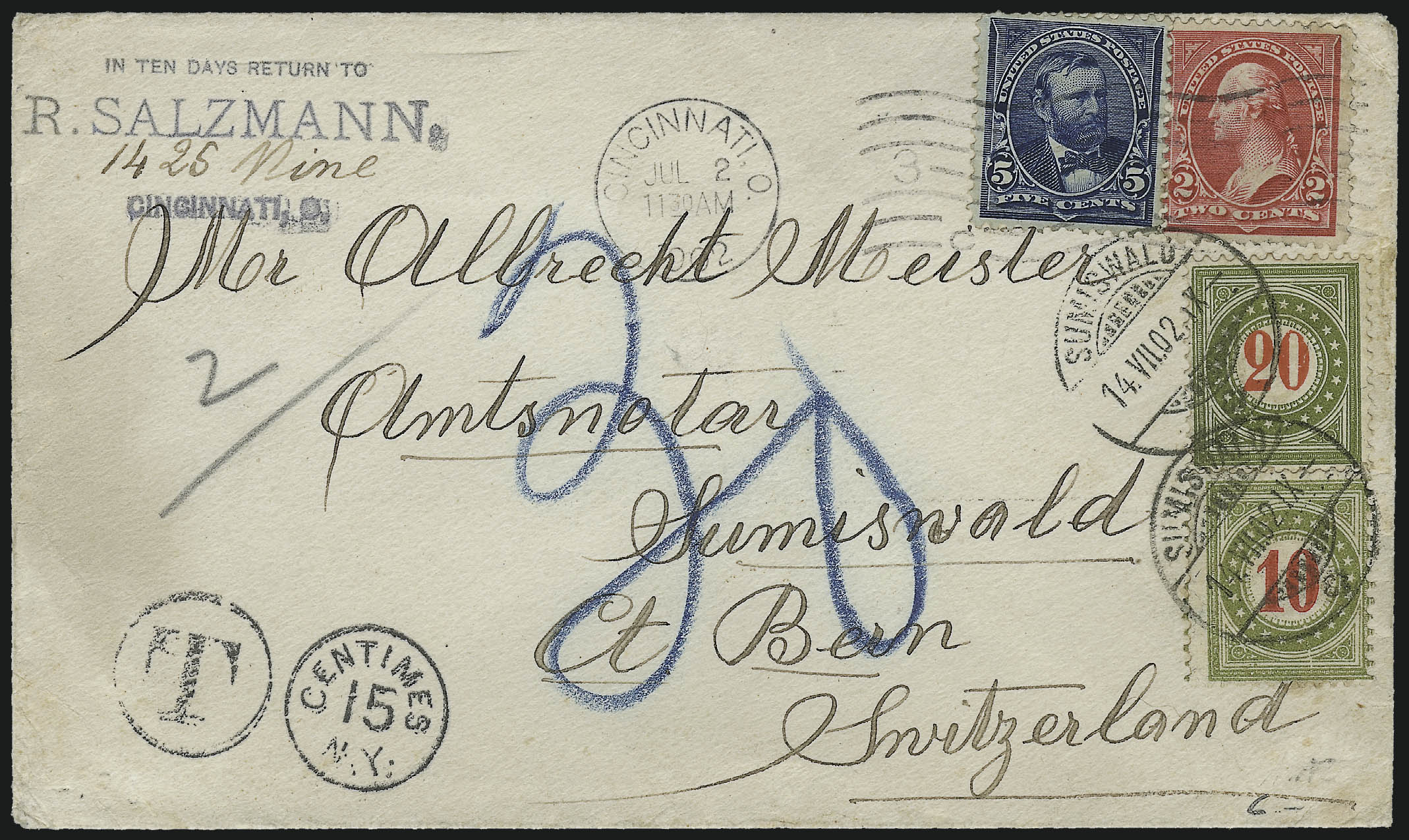 Sale no. 1011 — Lot no. 1793 — Siegel Auction Galleries