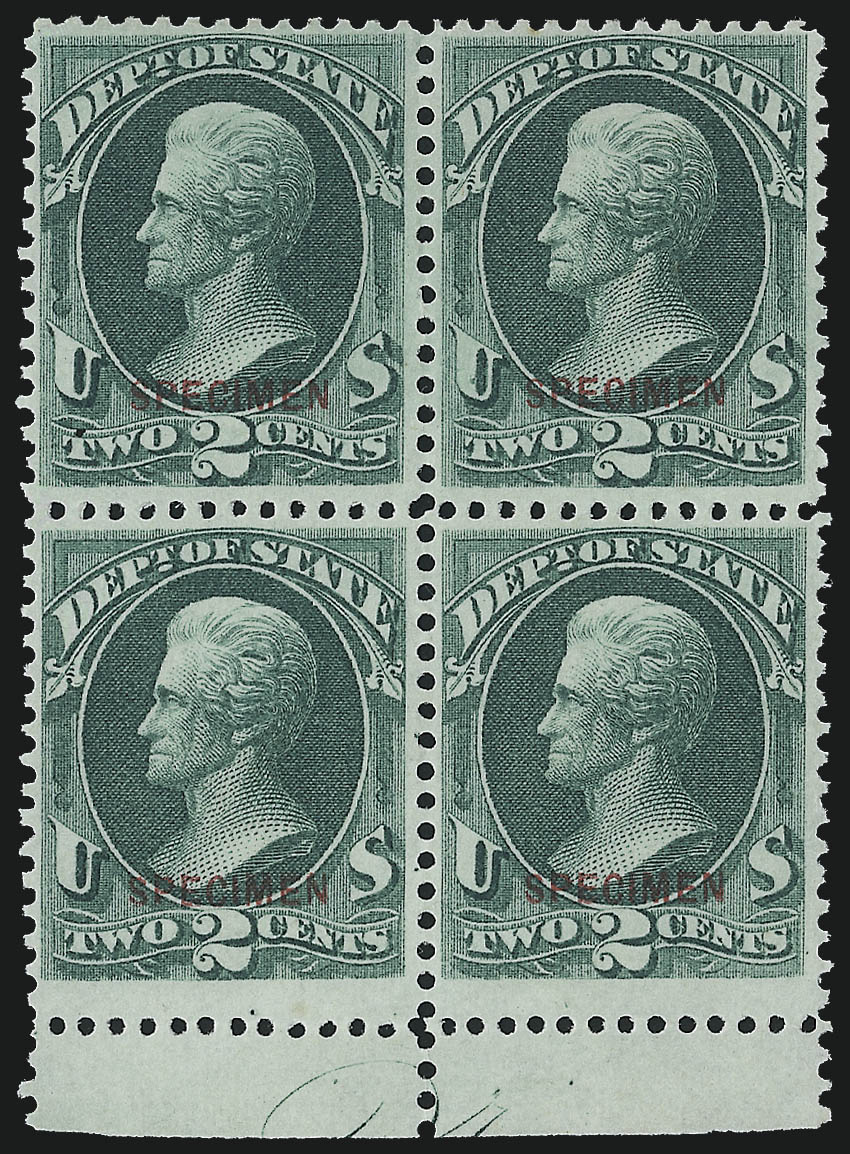 Sale no. 1017 — Lot no. 989 — Siegel Auction Galleries