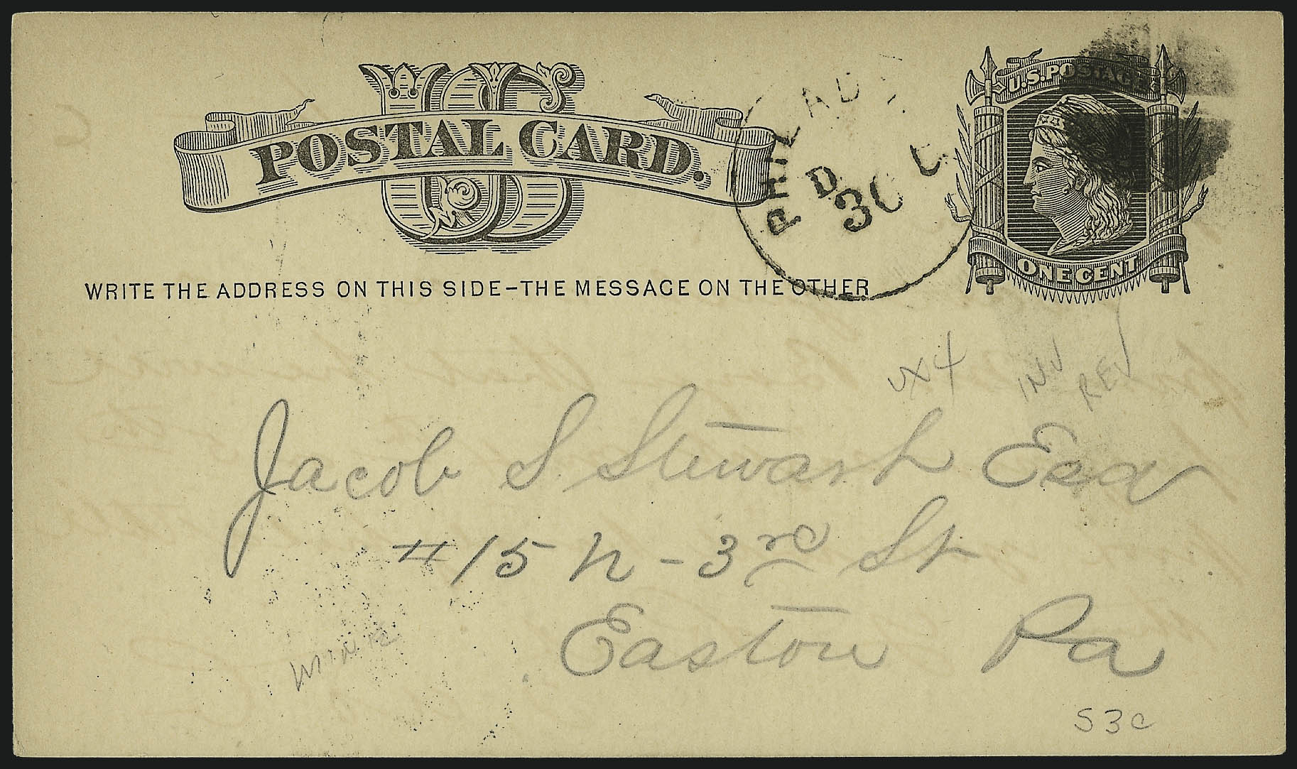 Sale no. 1019 — Lot no. 1009 — Siegel Auction Galleries