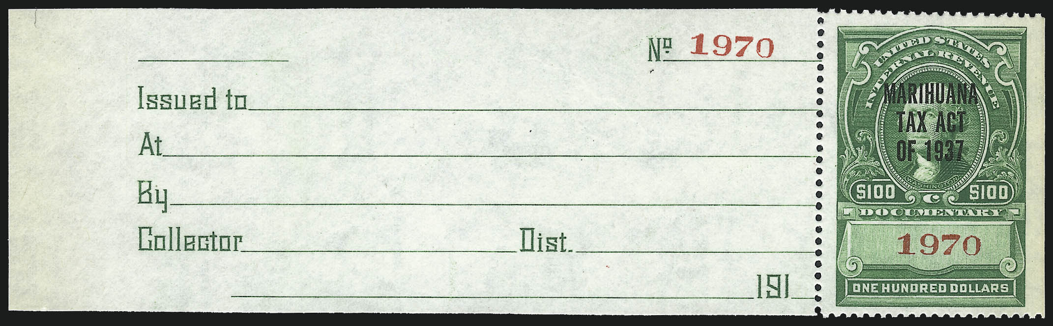 Sale no. 1019 — Lot no. 1046 — Siegel Auction Galleries