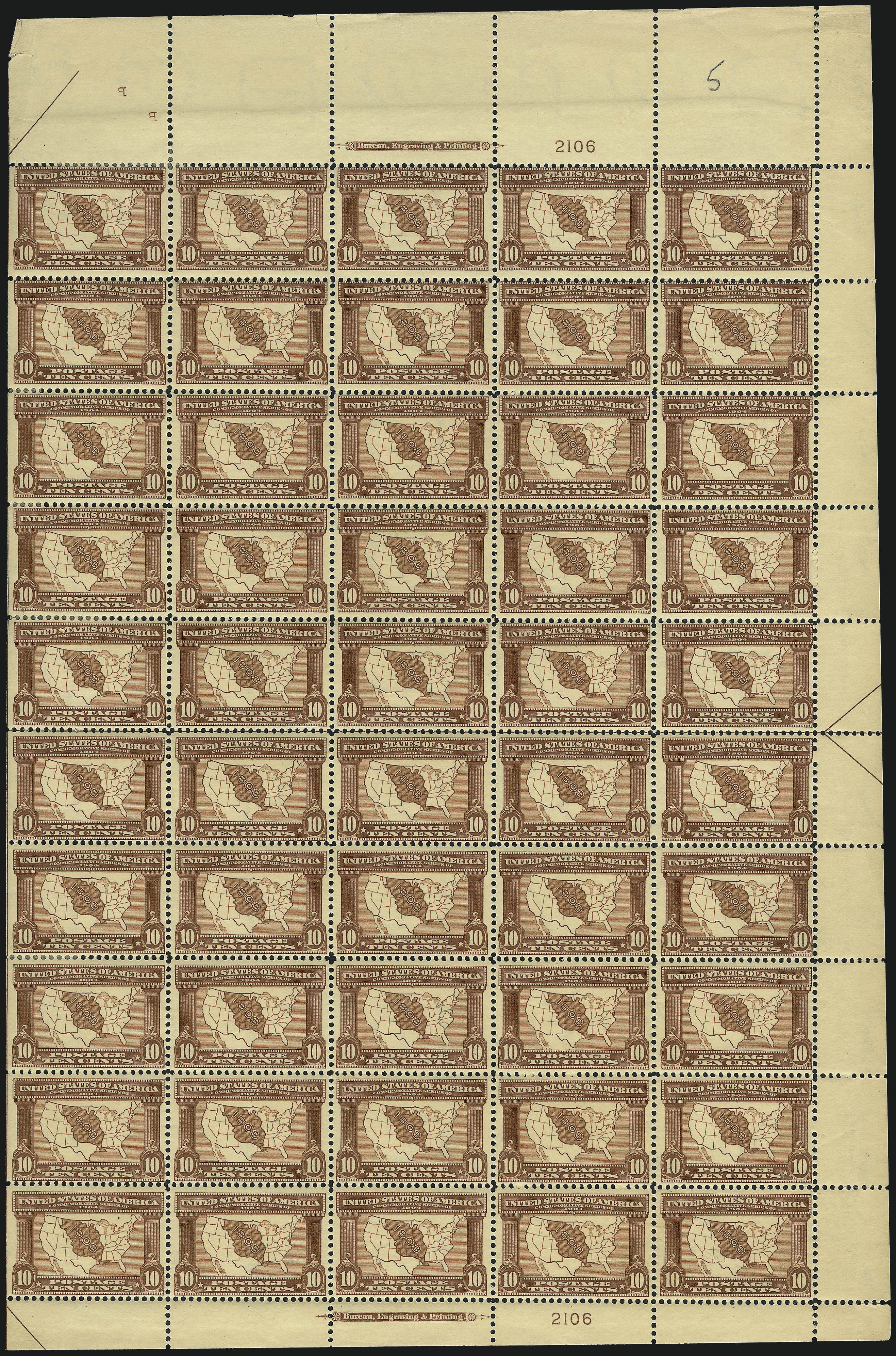 Sale no. 1019 — Lot no. 707 — Siegel Auction Galleries