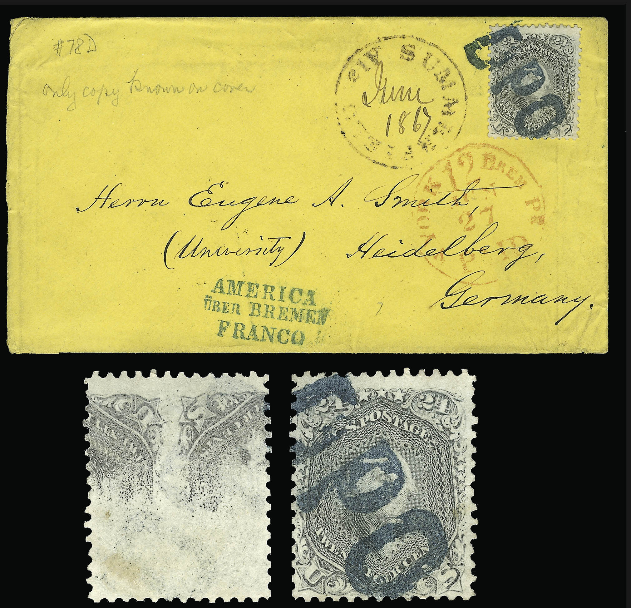 Sale no. 1024 — Lot no. 136 — Siegel Auction Galleries