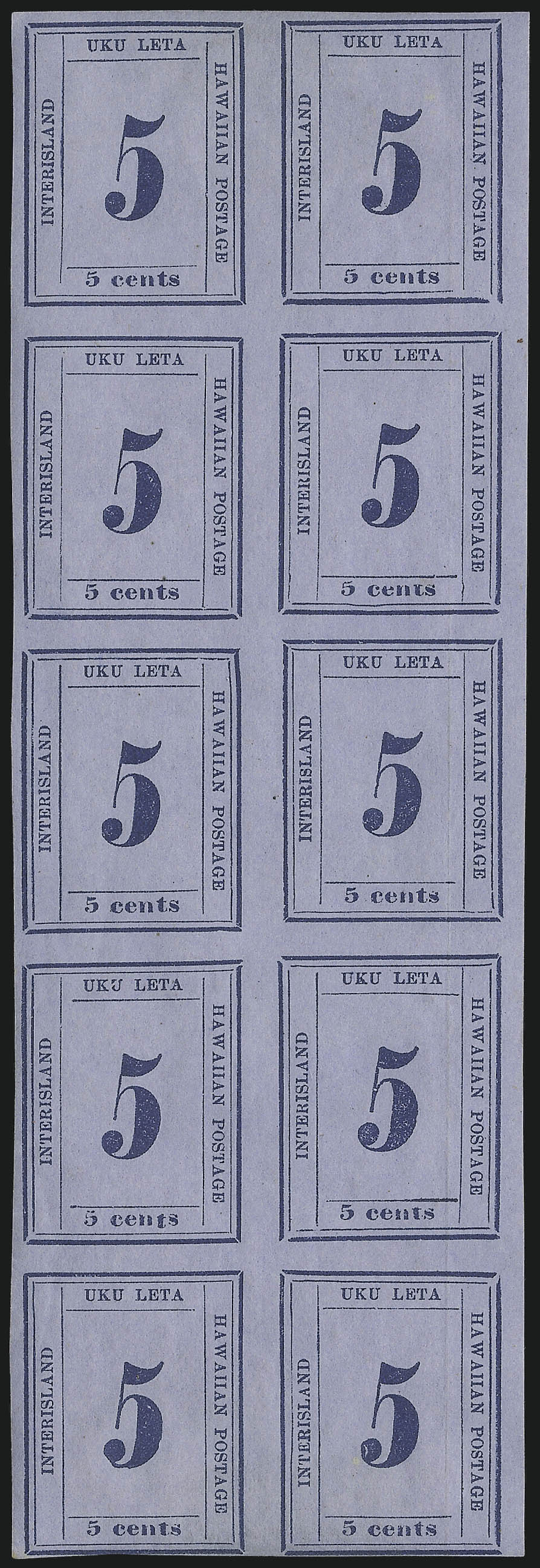 Sale no. 1025 — Lot no. 315 — Siegel Auction Galleries