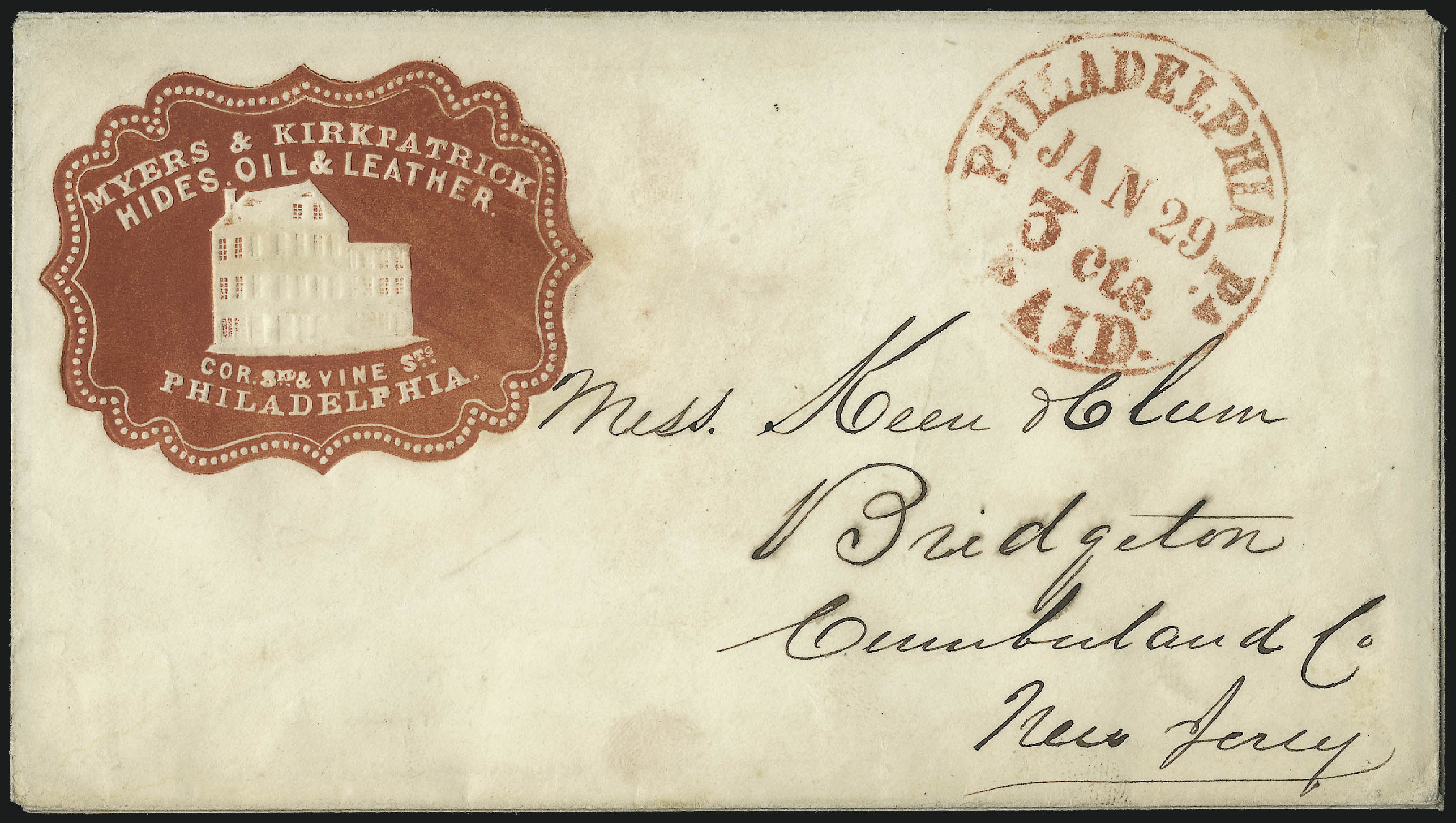 Sale no. 1026 — Lot no. 1761 — Siegel Auction Galleries