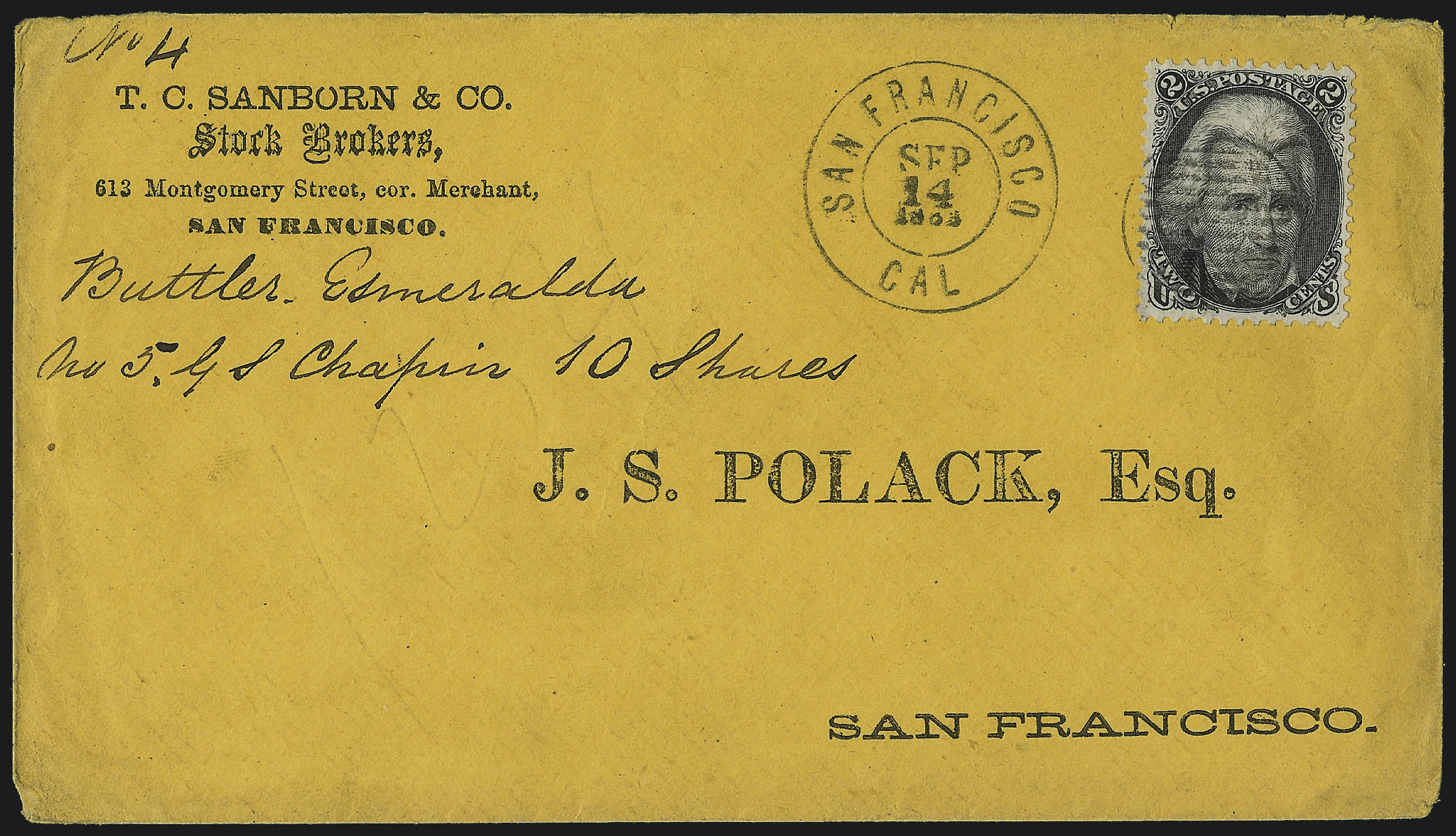 Sale no. 1026 — Lot no. 1833 — Siegel Auction Galleries