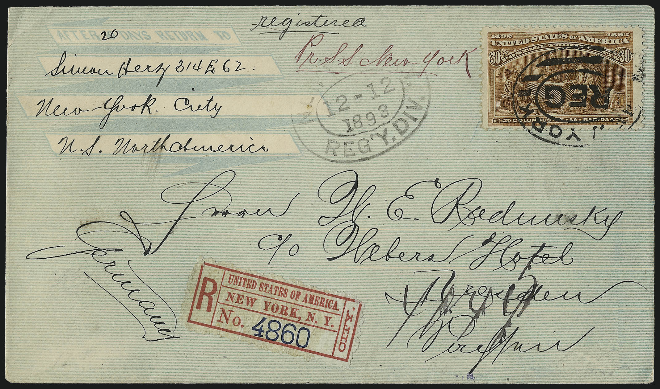 Sale no. 1026 — Lot no. 1856 — Siegel Auction Galleries