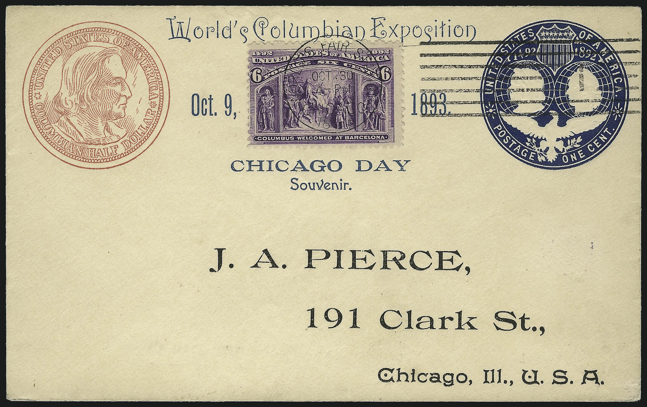 Sale no. 1026 — Lot no. 1862 — Siegel Auction Galleries