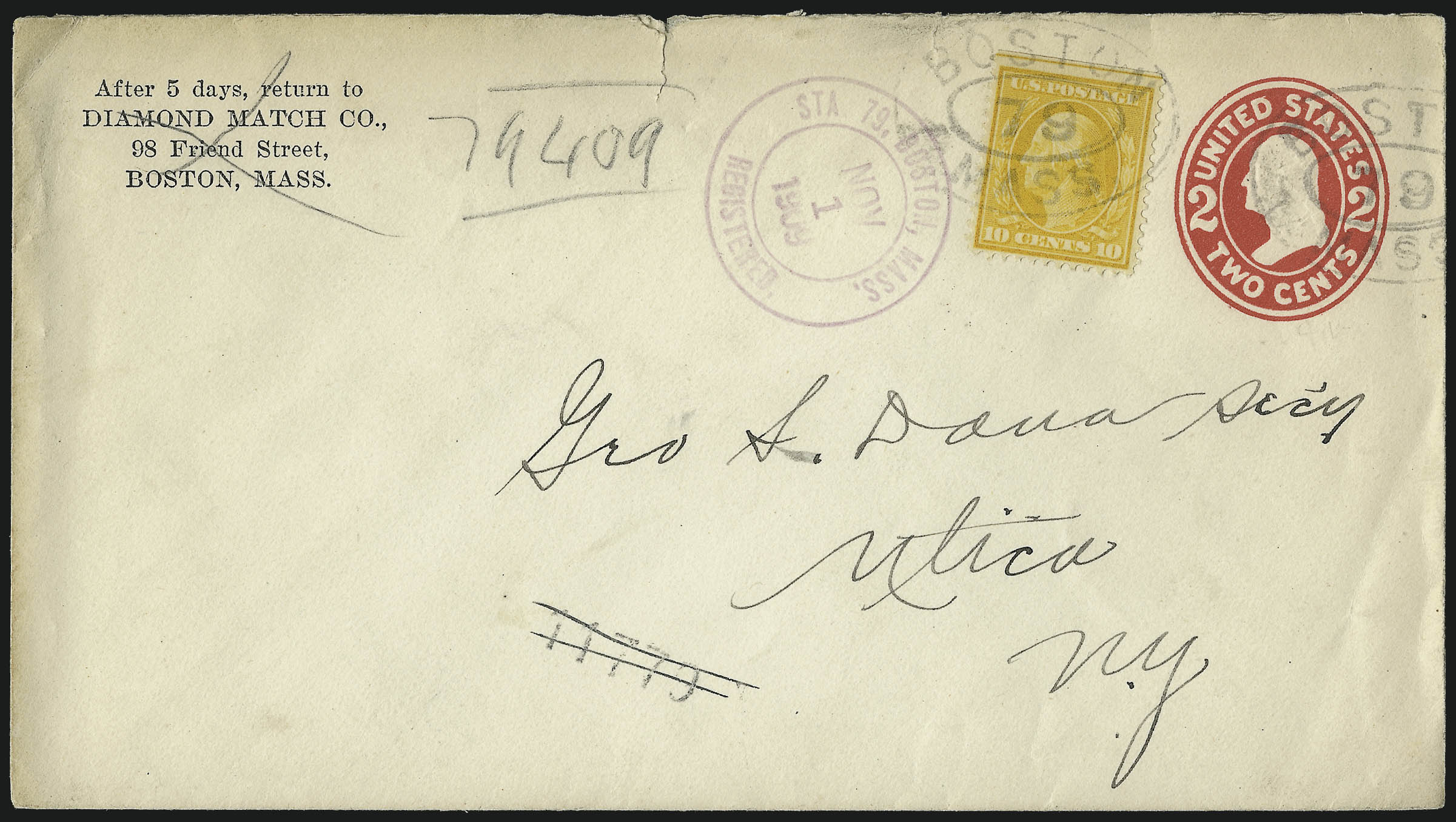 Sale no. 1026 — Lot no. 1871 — Siegel Auction Galleries