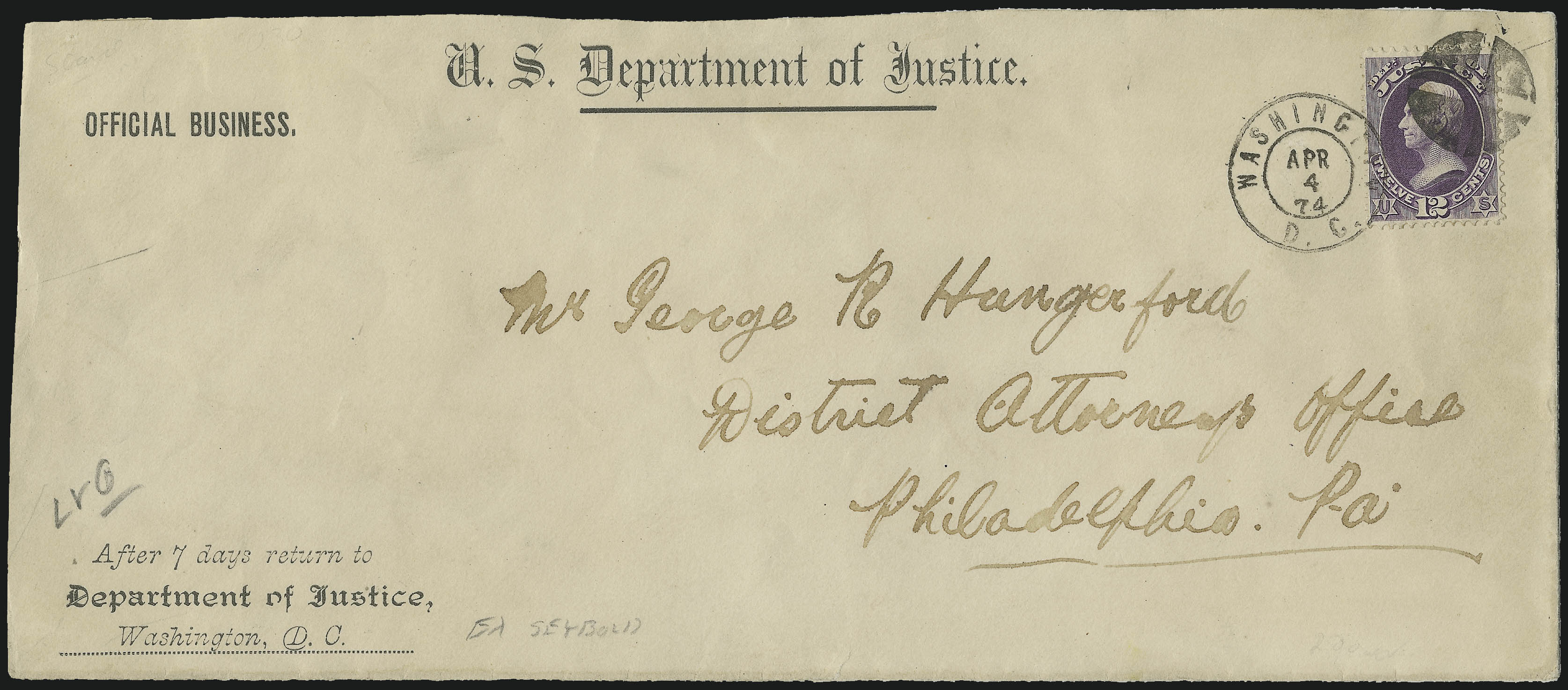 Sale no. 1026 — Lot no. 1906 — Siegel Auction Galleries