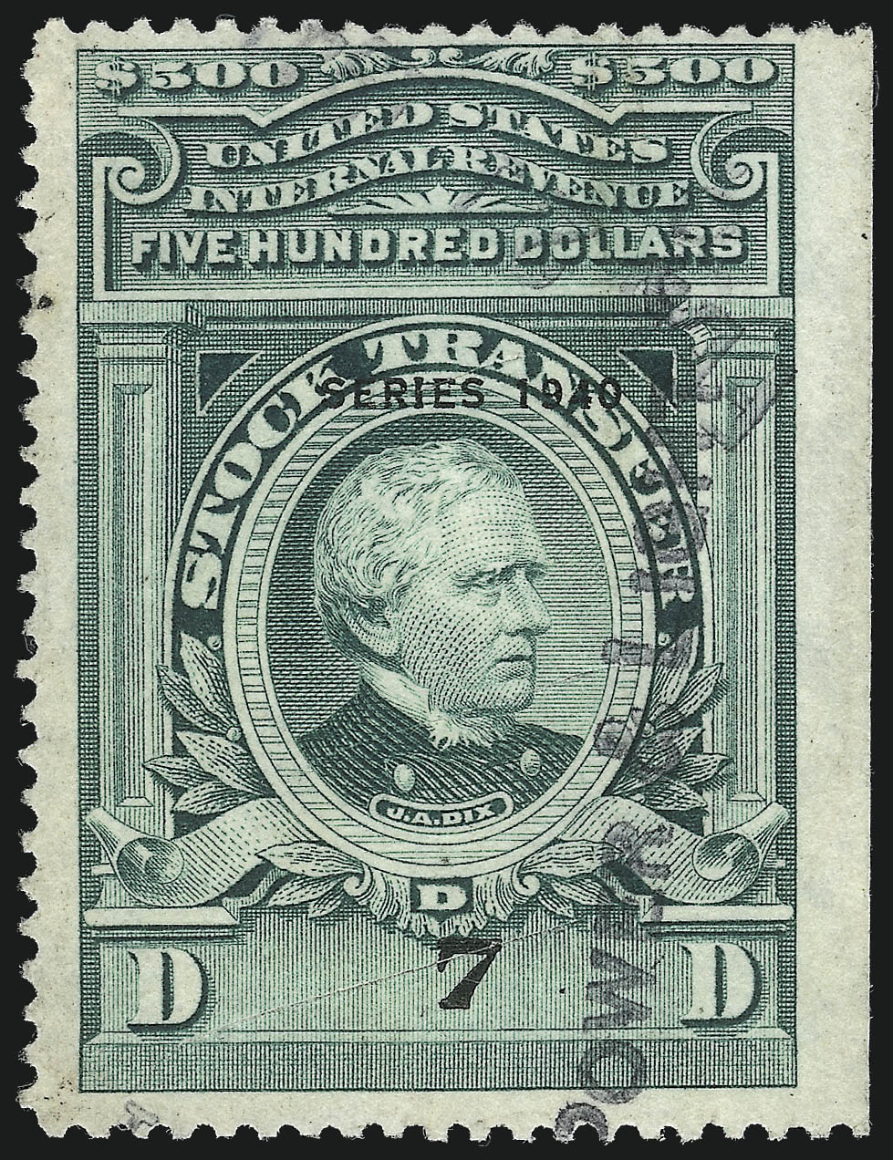 Sale no. 1031 — Lot no. 1134 — Siegel Auction Galleries