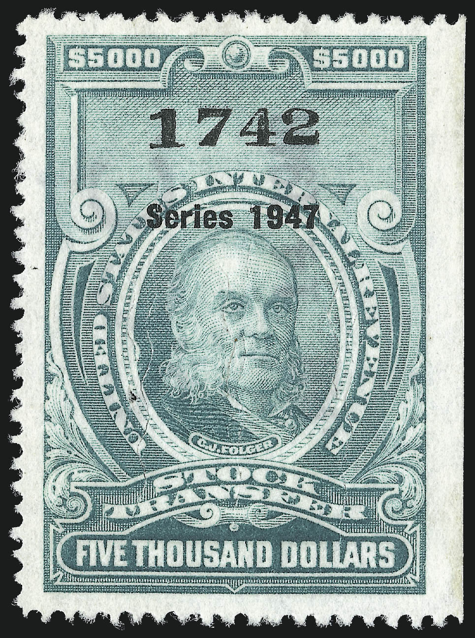 Sale no. 1031 — Lot no. 1156 — Siegel Auction Galleries