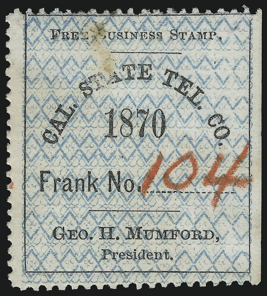 Sale no. 1031 — Lot no. 1242 — Siegel Auction Galleries