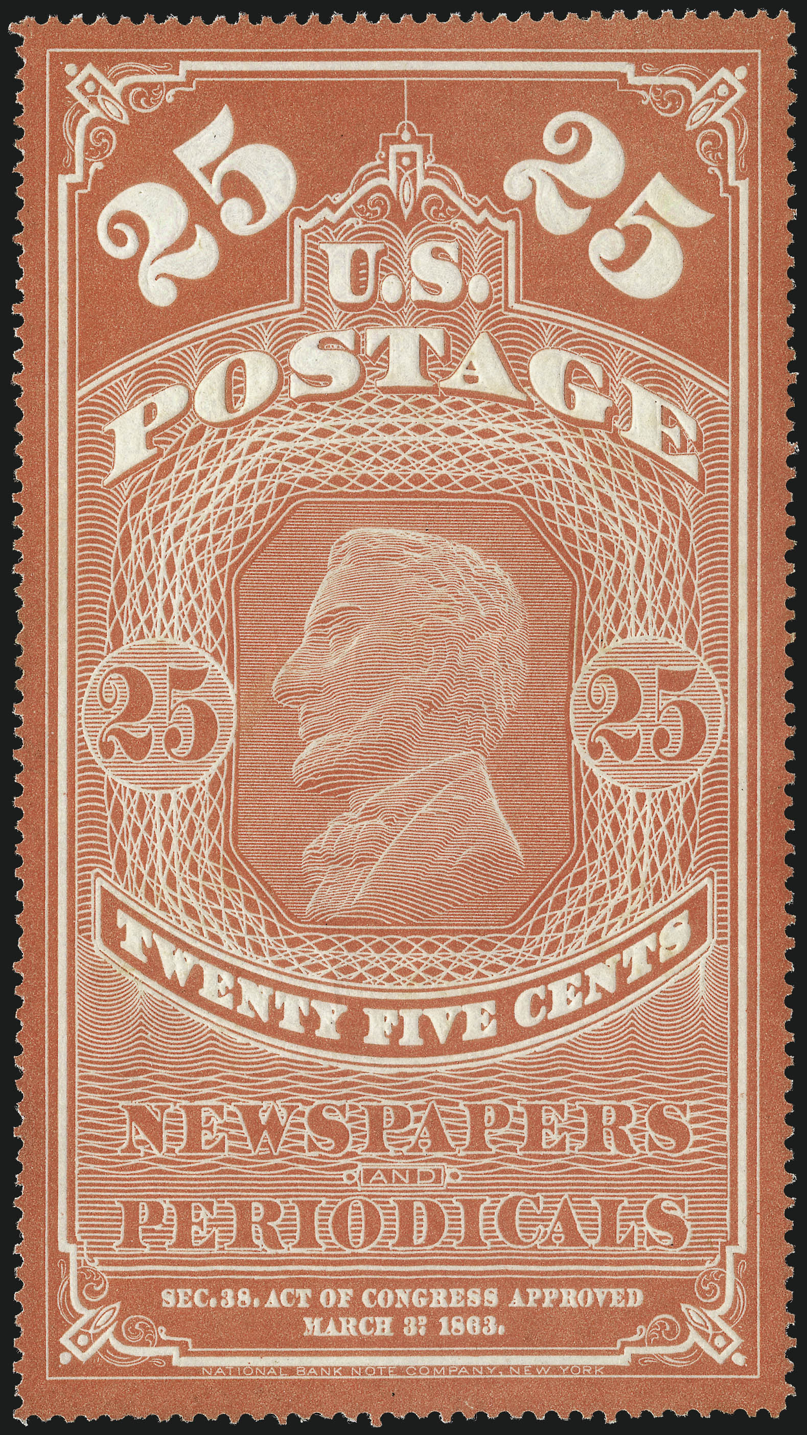 Sale no. 1033 — Lot no. 4325 — Siegel Auction Galleries