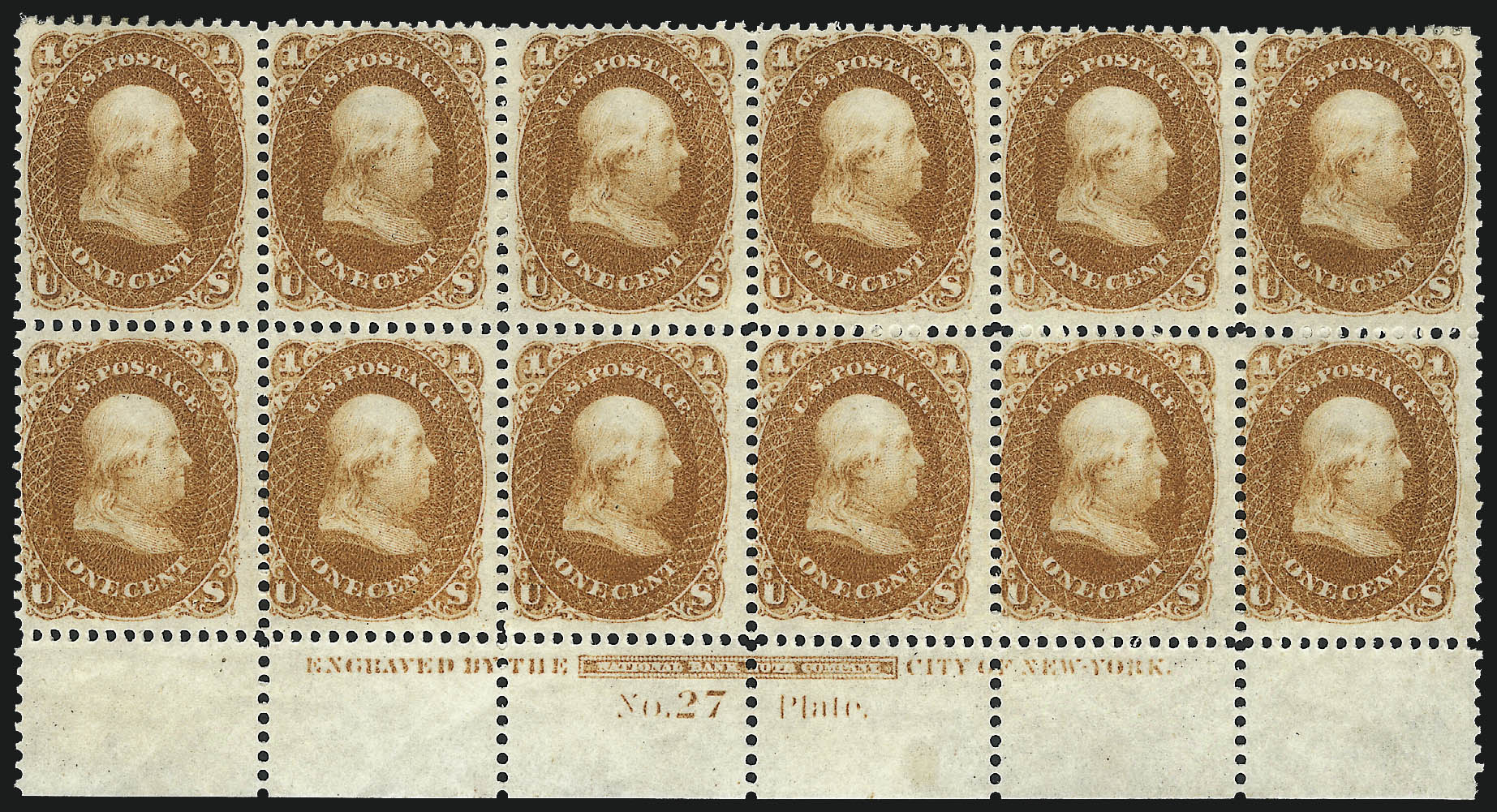 Sale no. 1037 — Lot no. 1104 — Siegel Auction Galleries