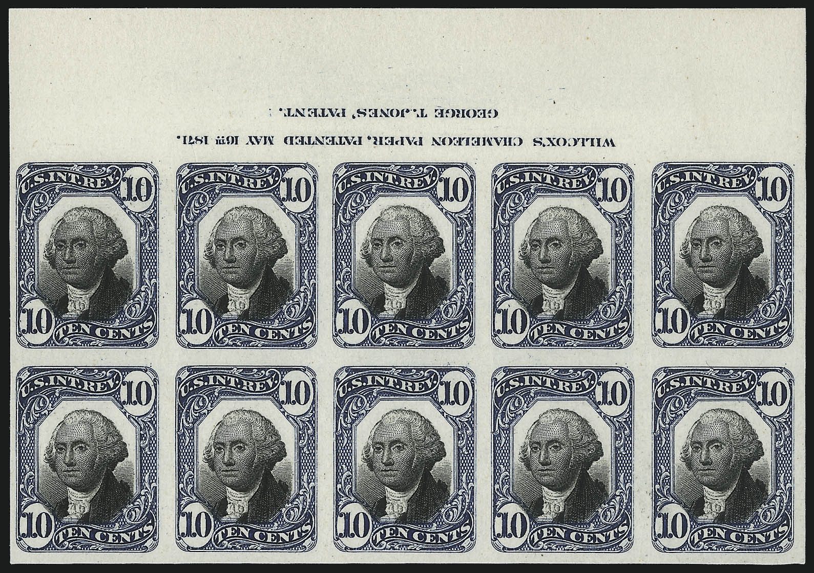 Sale no. 1037 — Lot no. 1321 — Siegel Auction Galleries