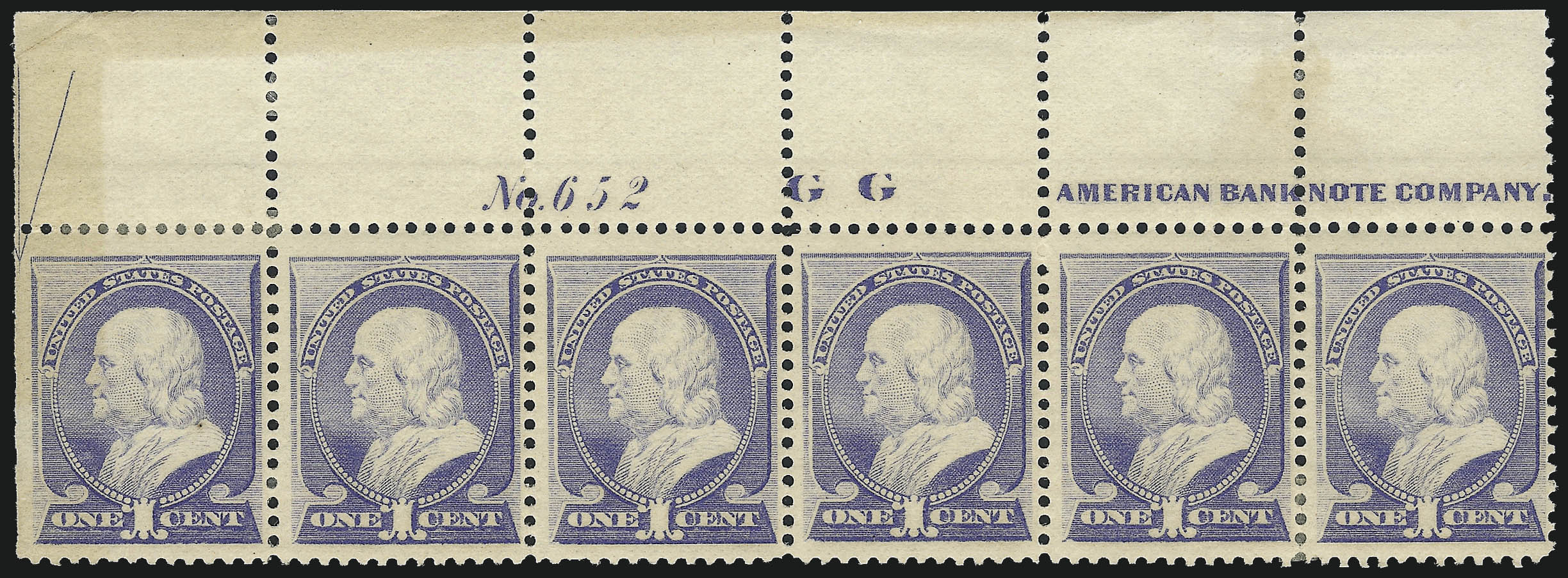 Sale no. 1037 — Lot no. 1765 — Siegel Auction Galleries