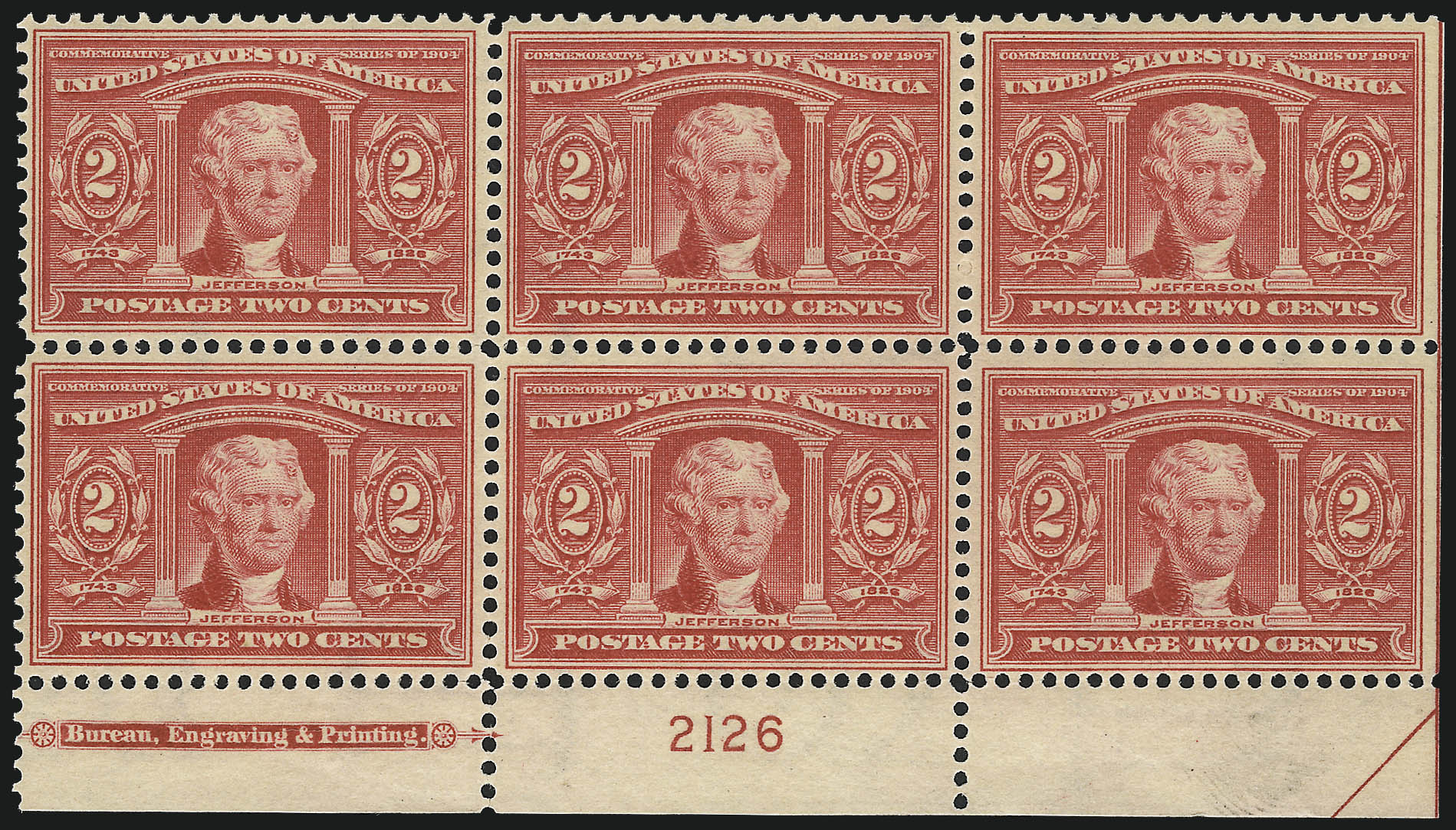 Sale no. 1037 — Lot no. 1977 — Siegel Auction Galleries