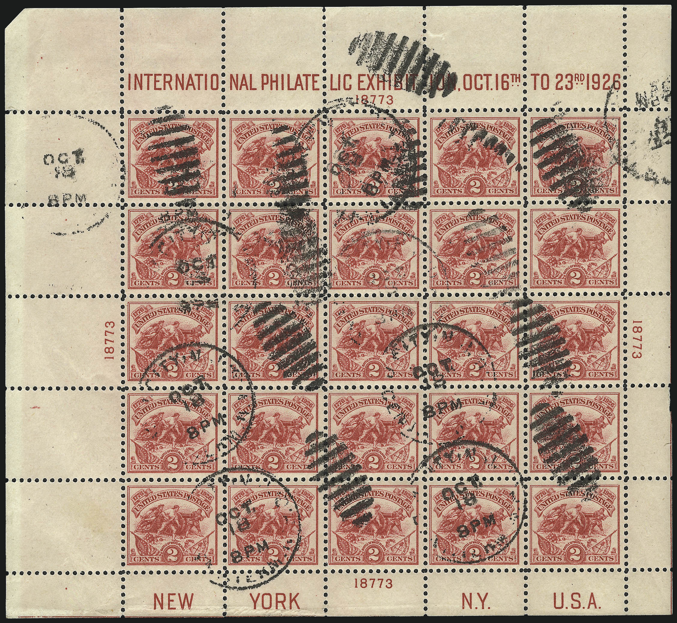 Sale no. 1037 — Lot no. 2154 — Siegel Auction Galleries