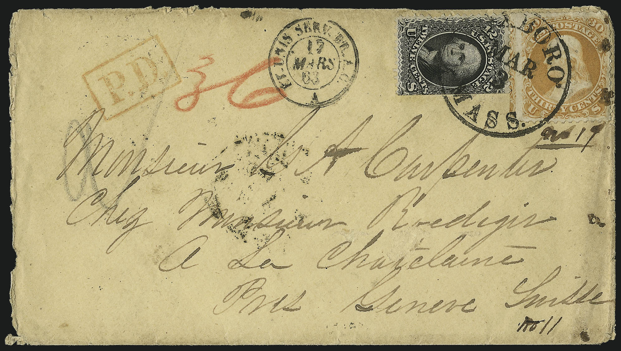 Sale no. 1037 — Lot no. 2629 — Siegel Auction Galleries