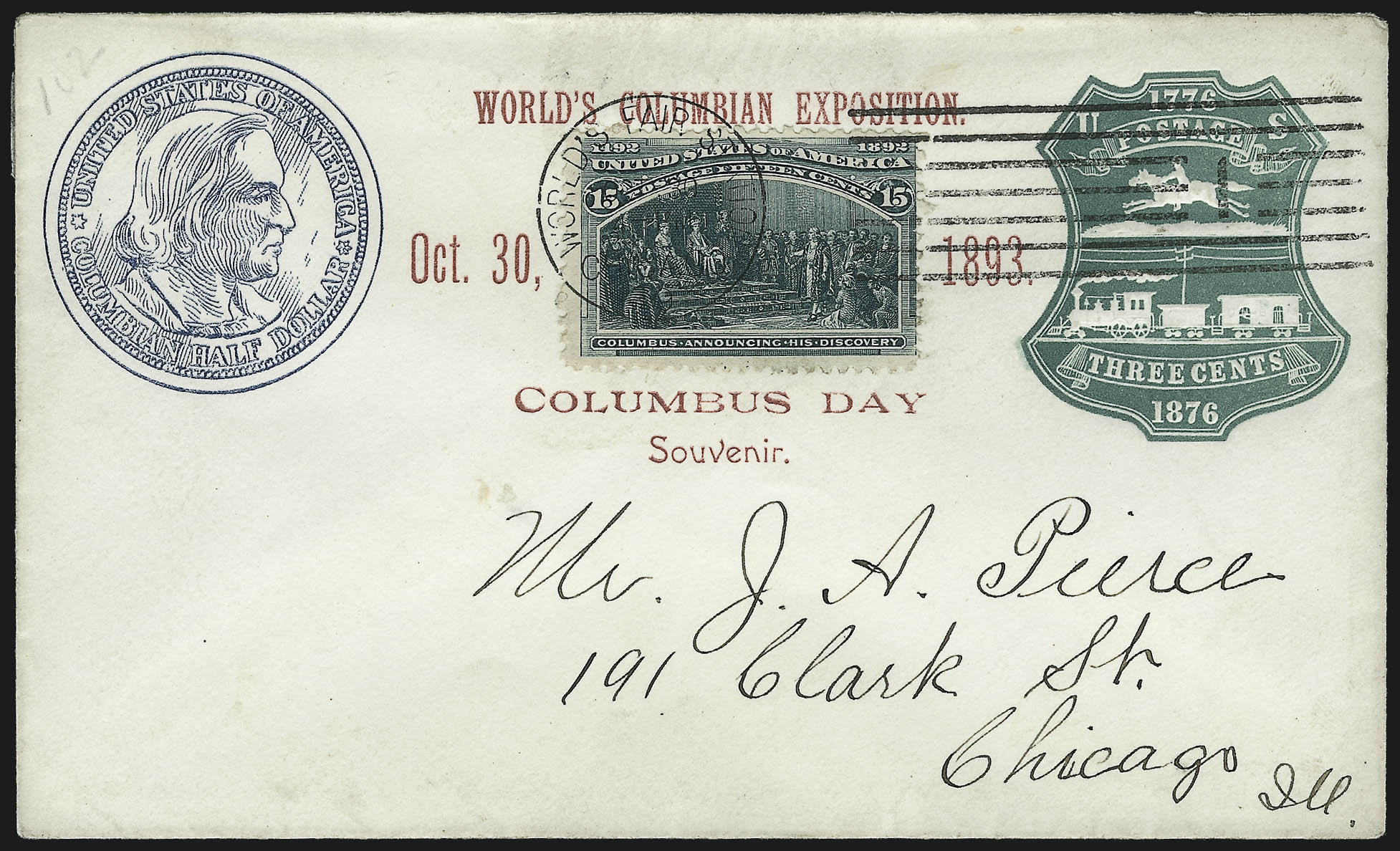 Sale no. 1037 — Lot no. 2673 — Siegel Auction Galleries