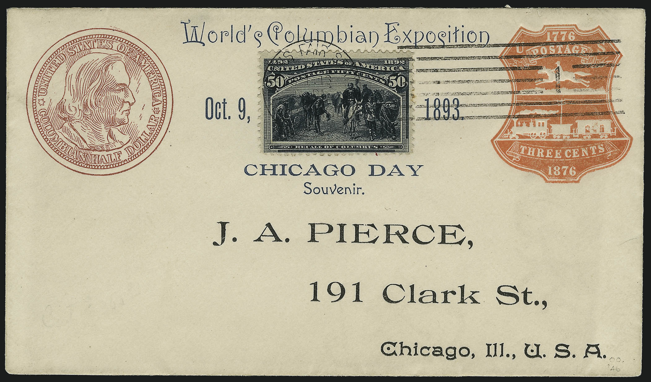 Sale no. 1037 — Lot no. 2674 — Siegel Auction Galleries