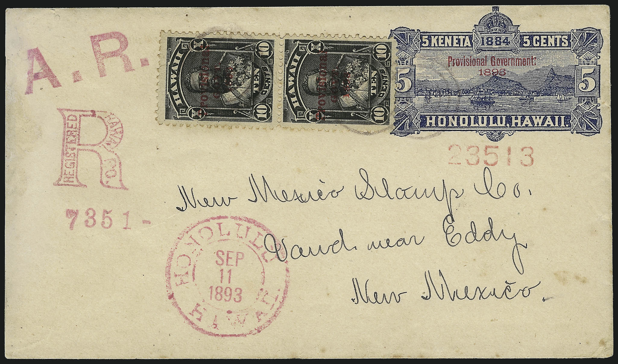 Sale no. 1037 — Lot no. 2682 — Siegel Auction Galleries