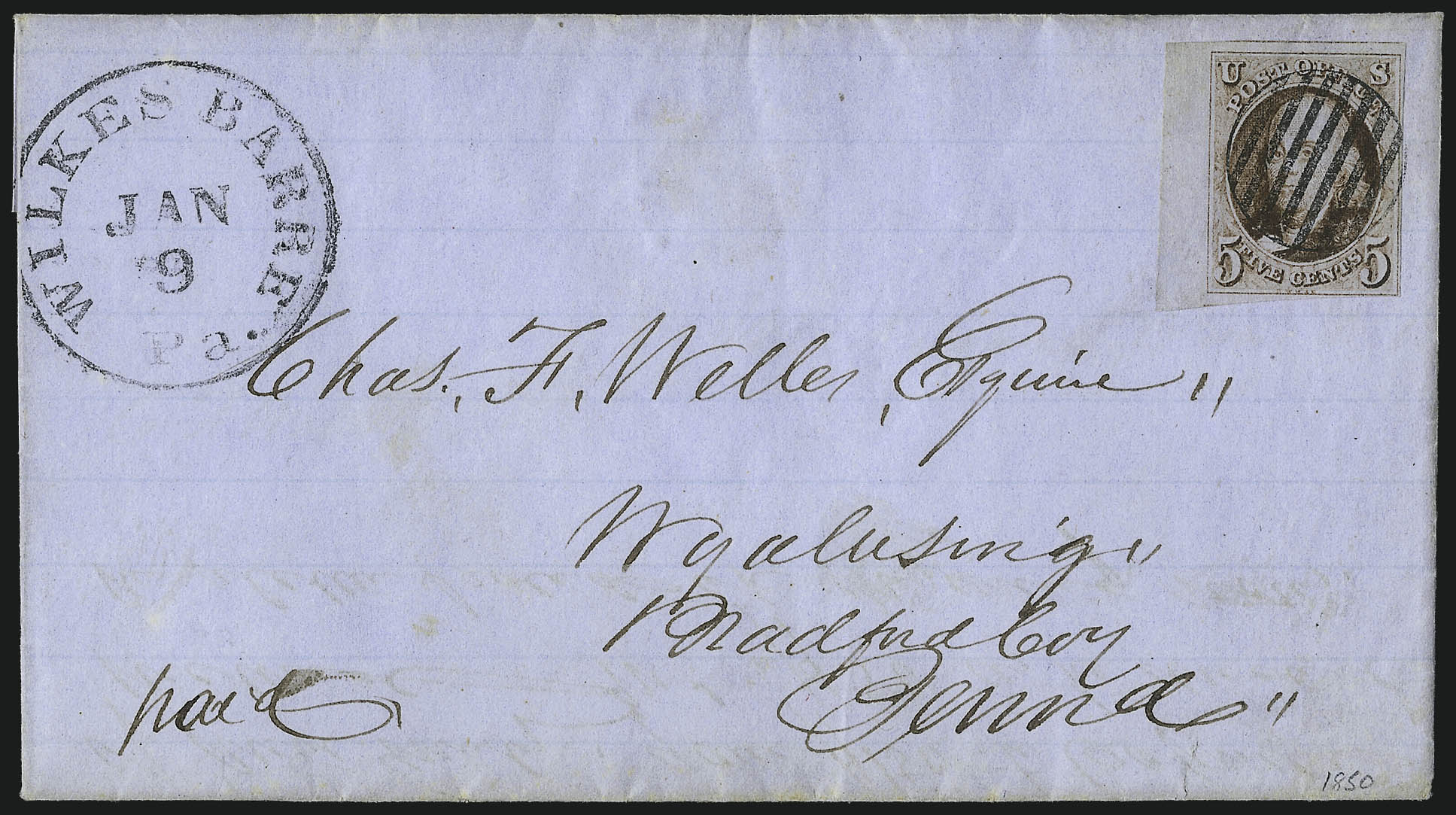 Sale no. 1037 — Lot no. 2733 — Siegel Auction Galleries