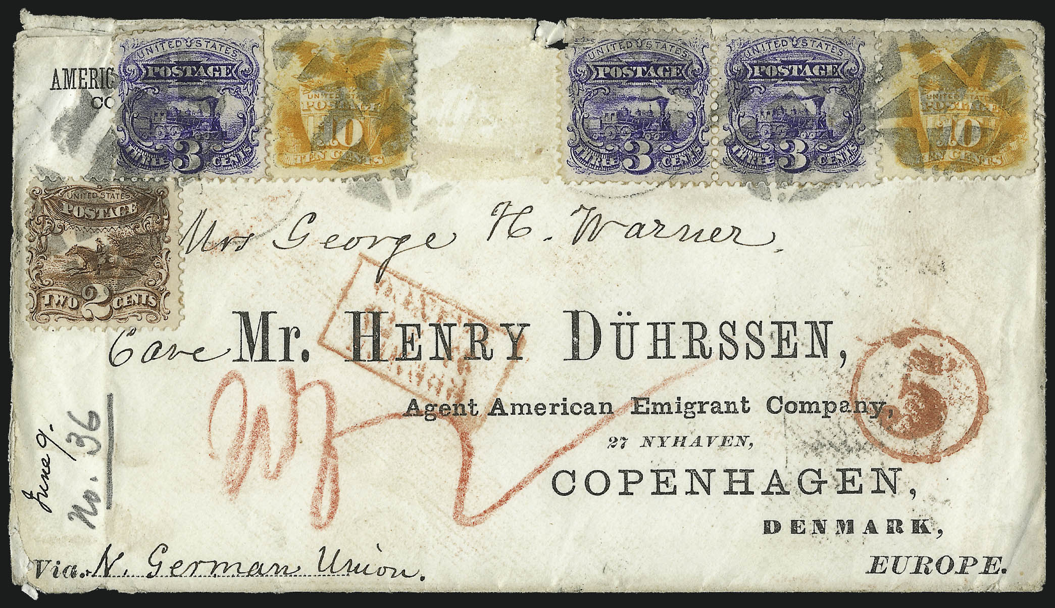 Sale no. 1037 — Lot no. 2796 — Siegel Auction Galleries