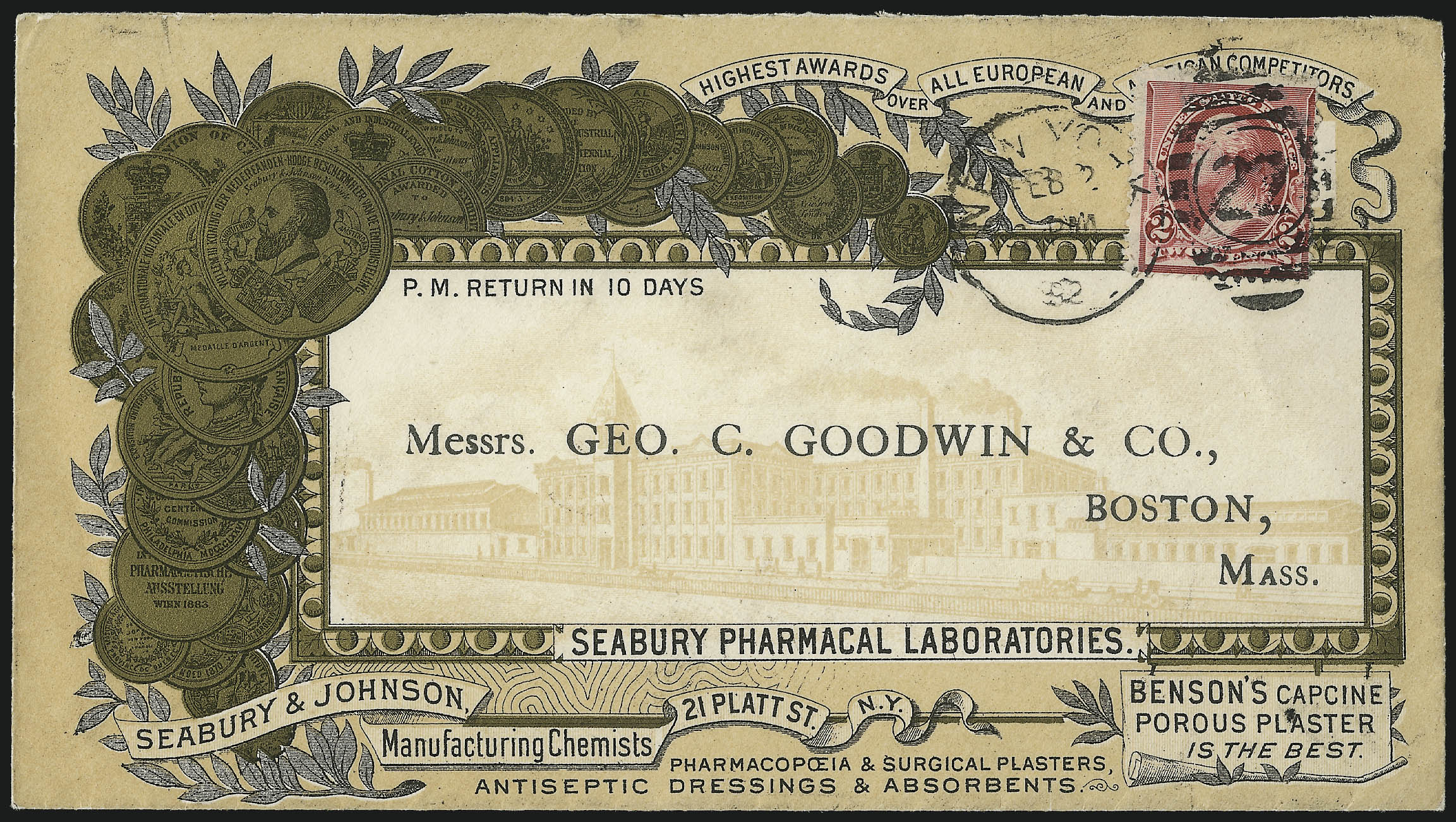 Sale no. 1037 — Lot no. 2806 — Siegel Auction Galleries