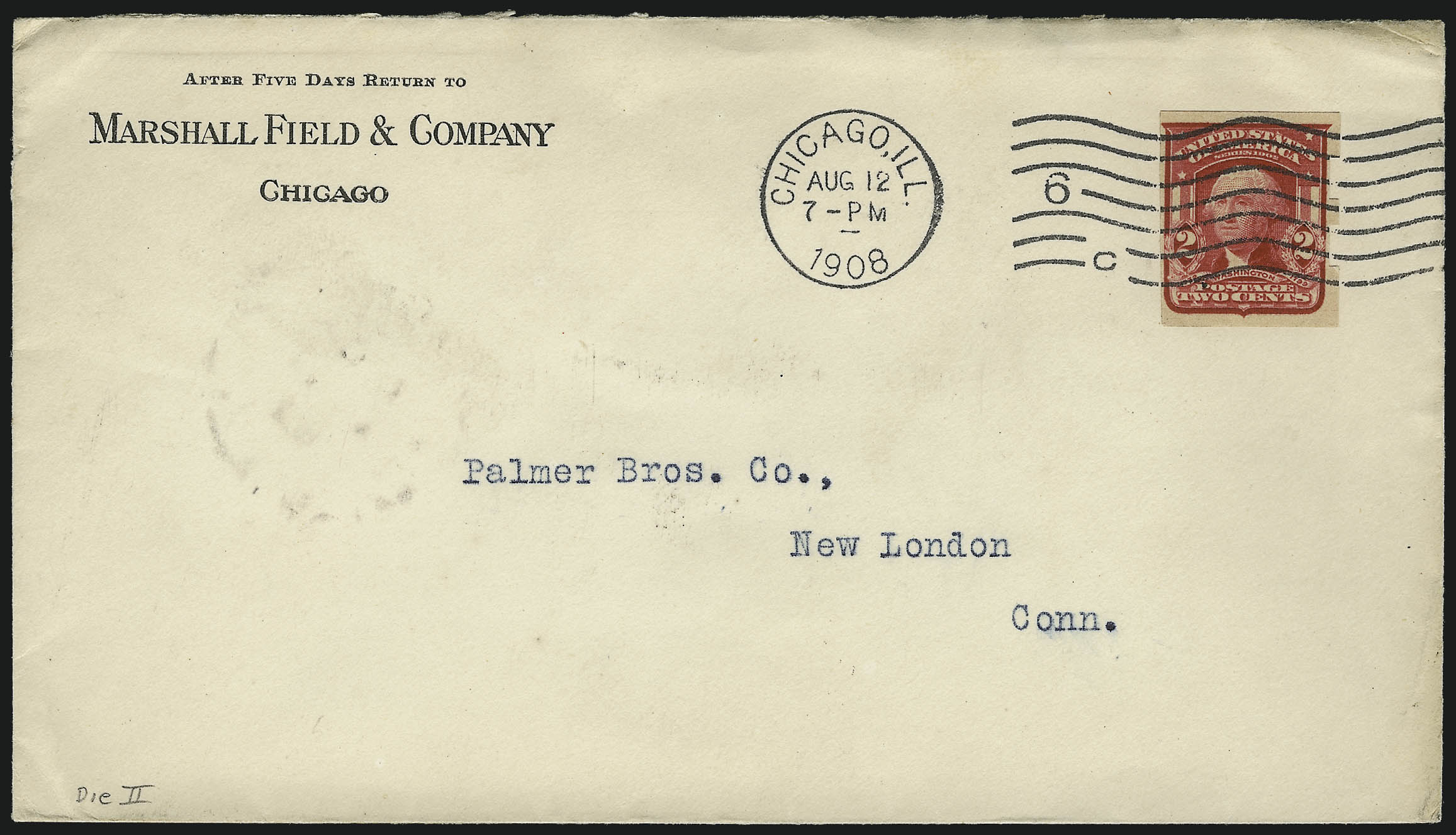 Sale no. 1037 — Lot no. 2818 — Siegel Auction Galleries