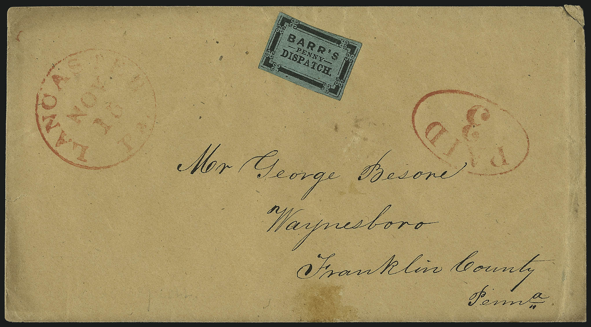 Sale no. 1037 — Lot no. 2835 — Siegel Auction Galleries