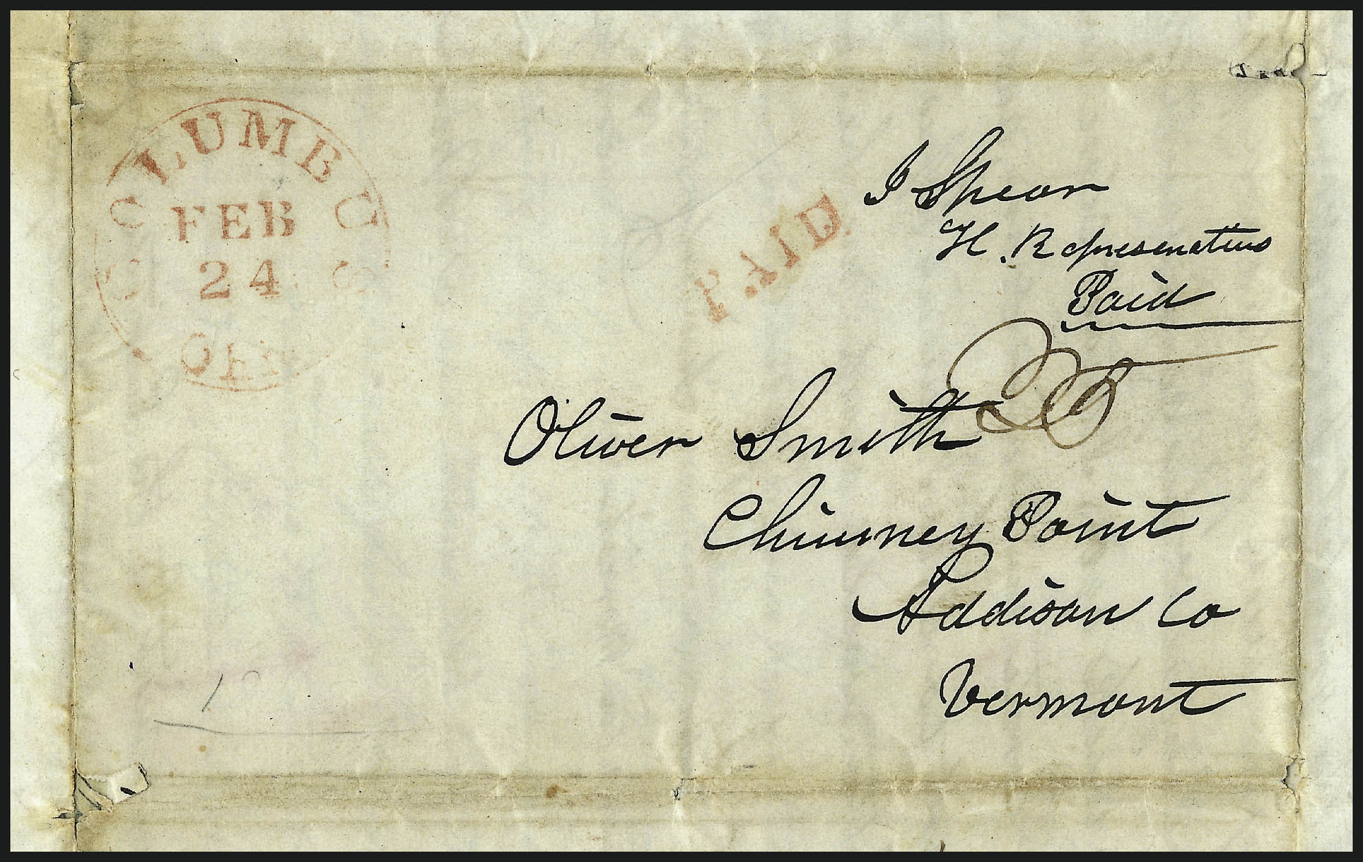 Sale no. 1037 — Lot no. 2874 — Siegel Auction Galleries