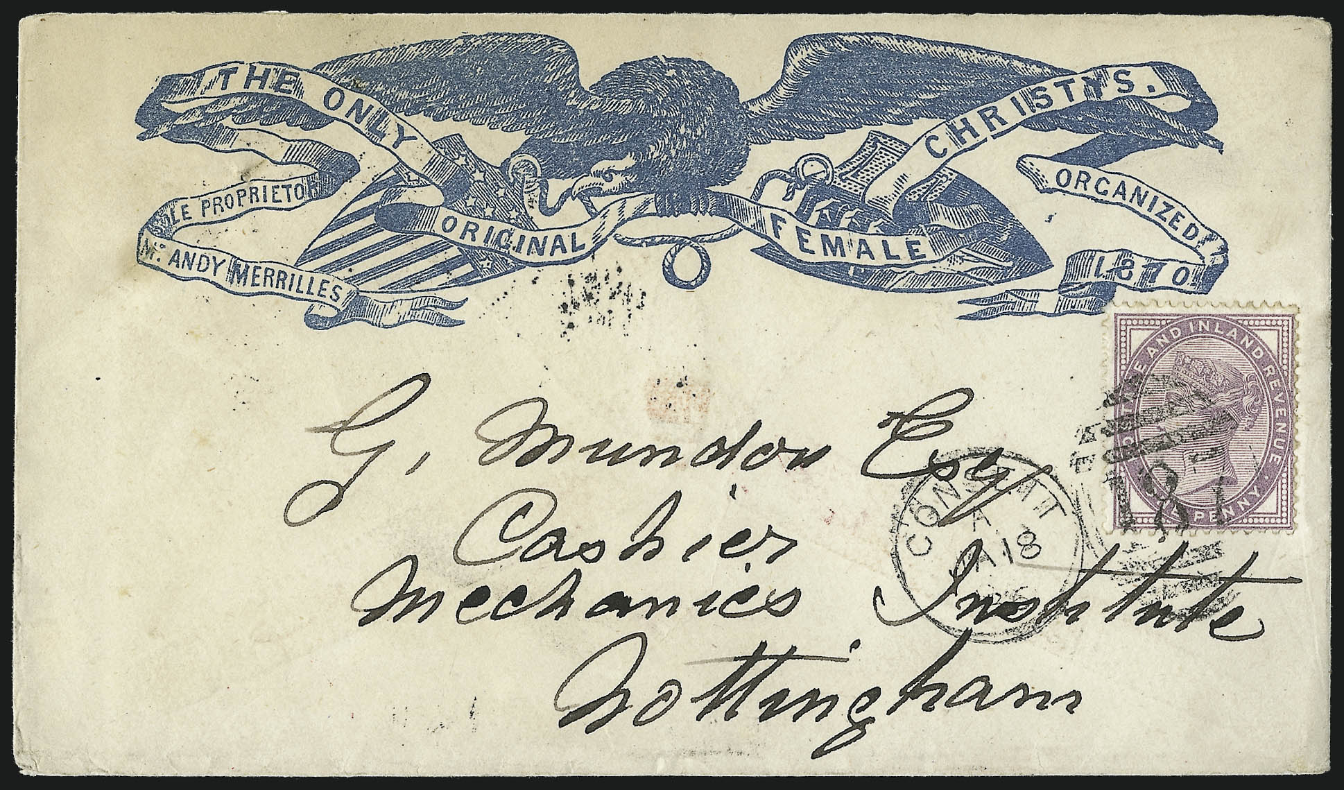 Sale no. 1037 — Lot no. 2974 — Siegel Auction Galleries