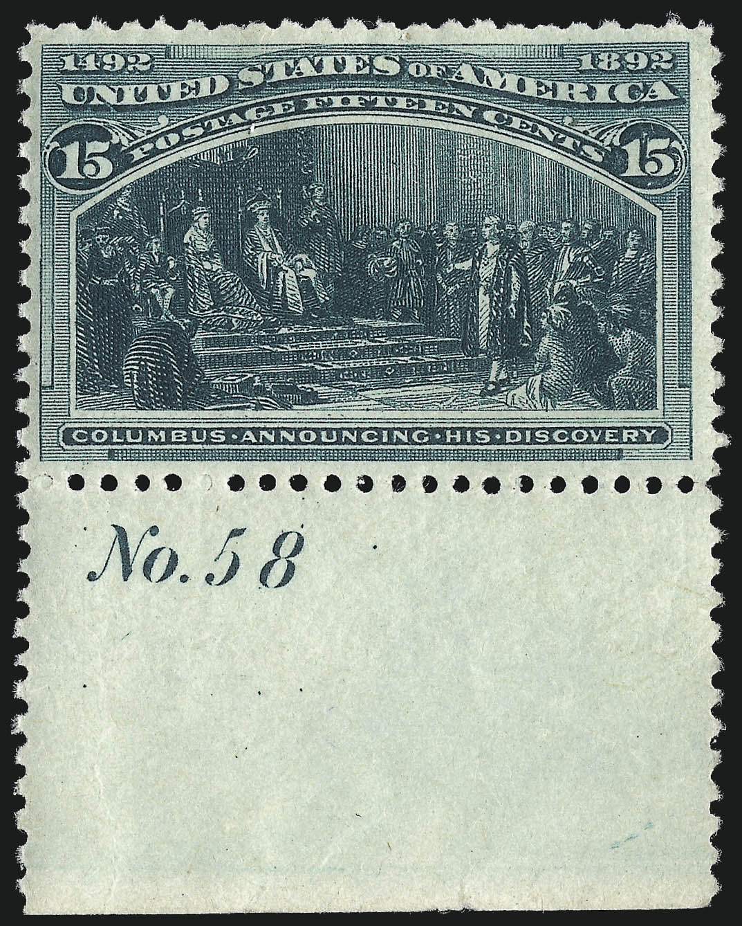 Sale no. 1040 — Lot no. 1472 — Siegel Auction Galleries