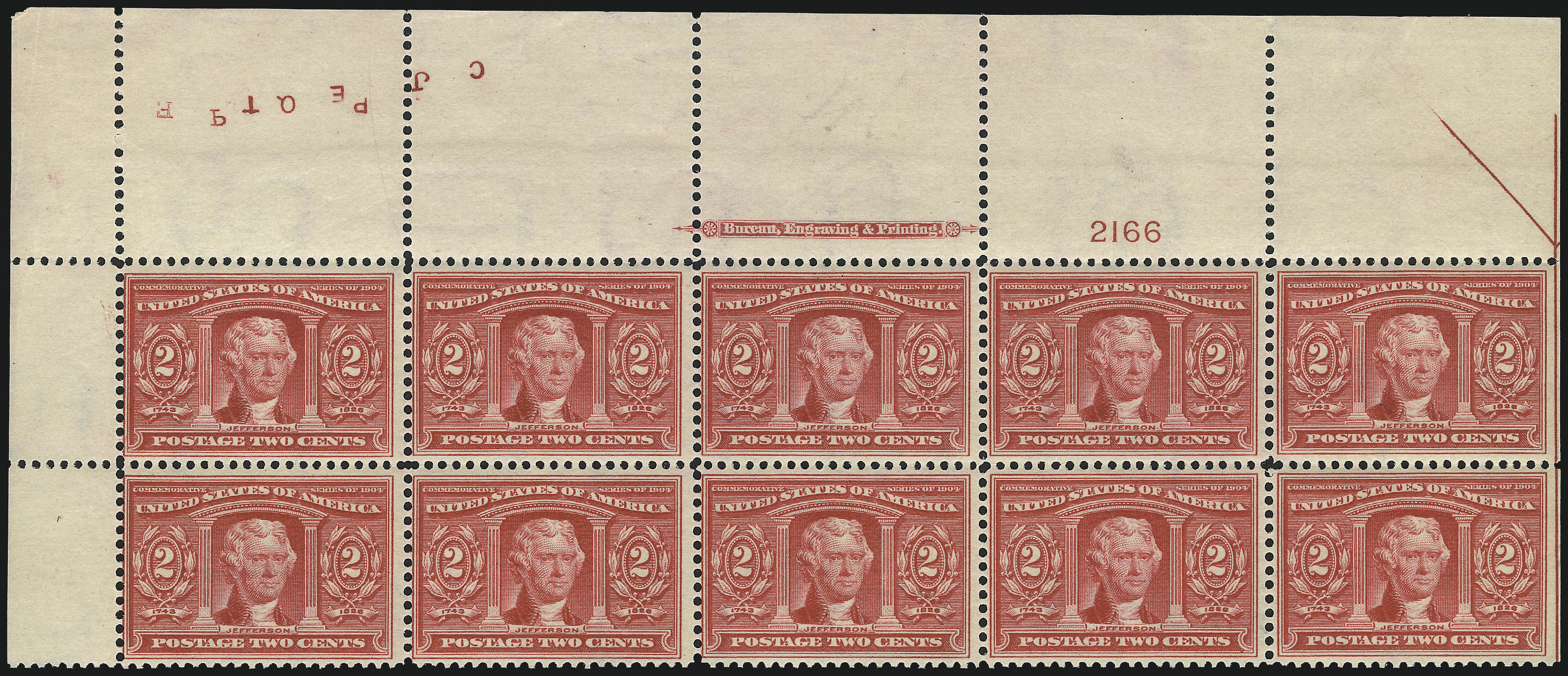 Sale no. 1040 — Lot no. 1685 — Siegel Auction Galleries