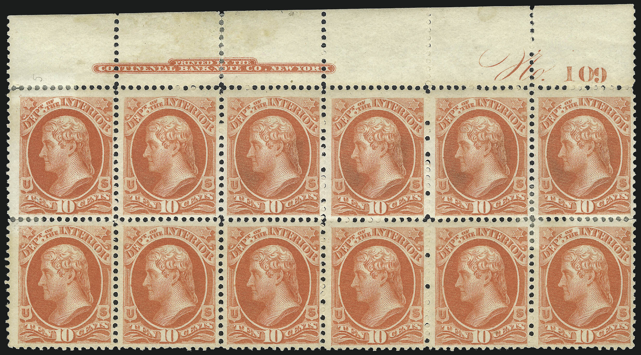 Sale no. 1040 — Lot no. 2152 — Siegel Auction Galleries