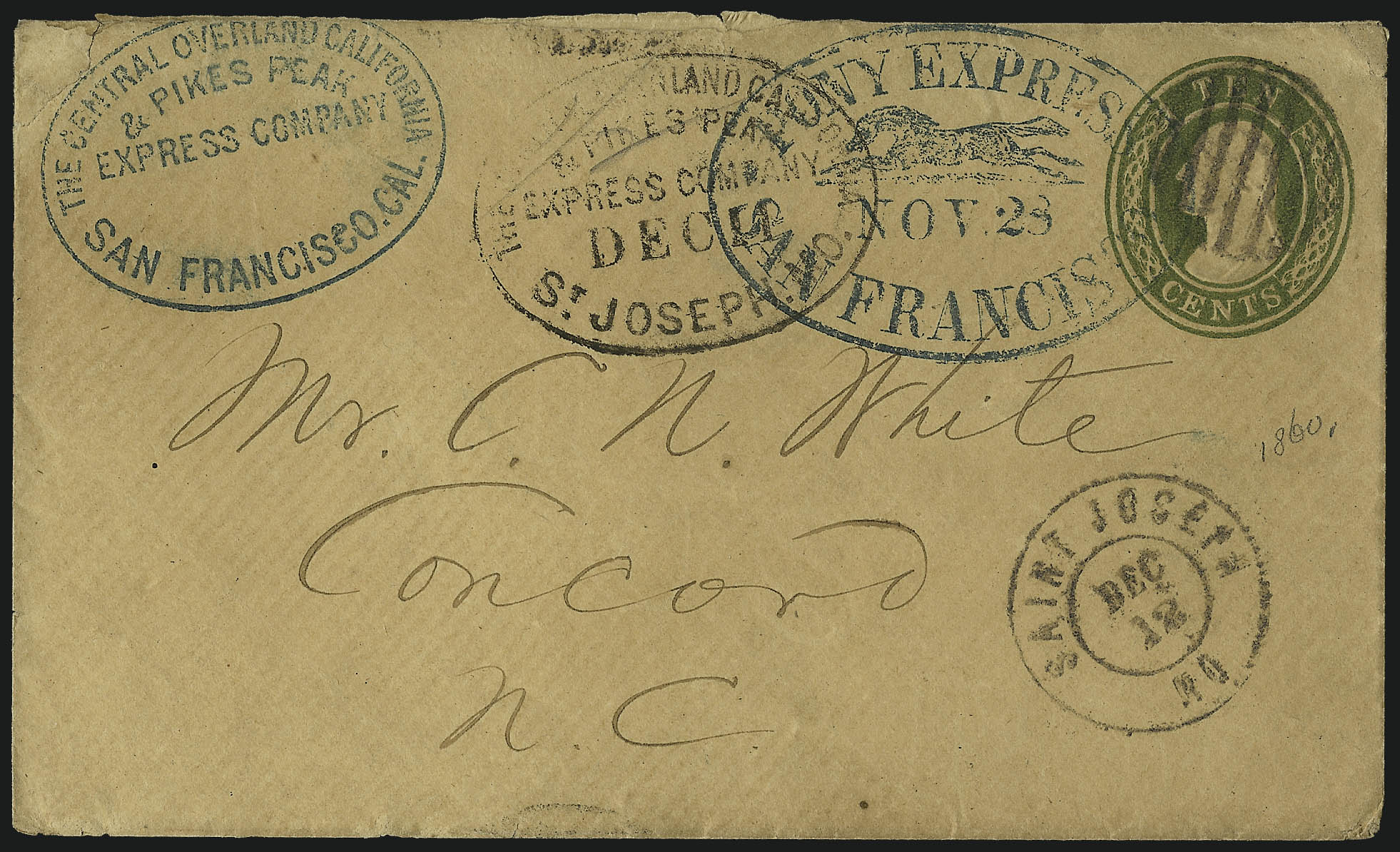 Sale no. 1048 — Lot no. 403 — Siegel Auction Galleries