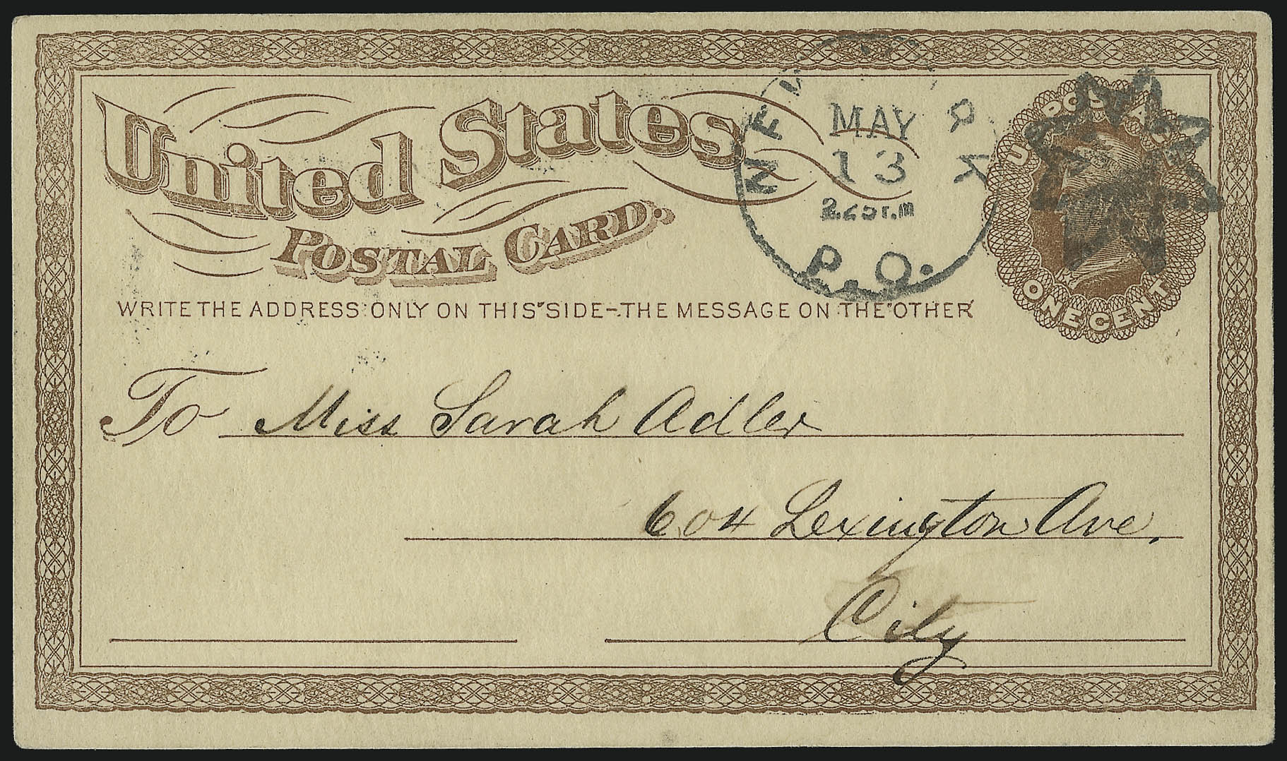 Sale no. 1048 — Lot no. 411 — Siegel Auction Galleries