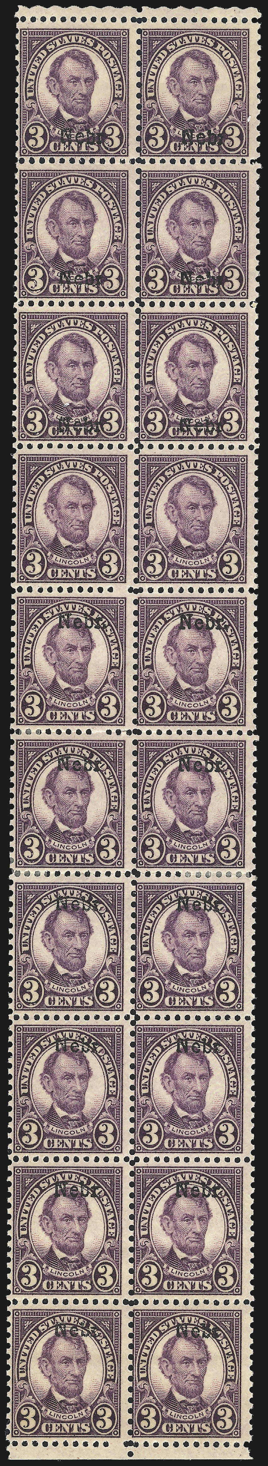 Sale no. 1050 — Lot no. 676 — Siegel Auction Galleries