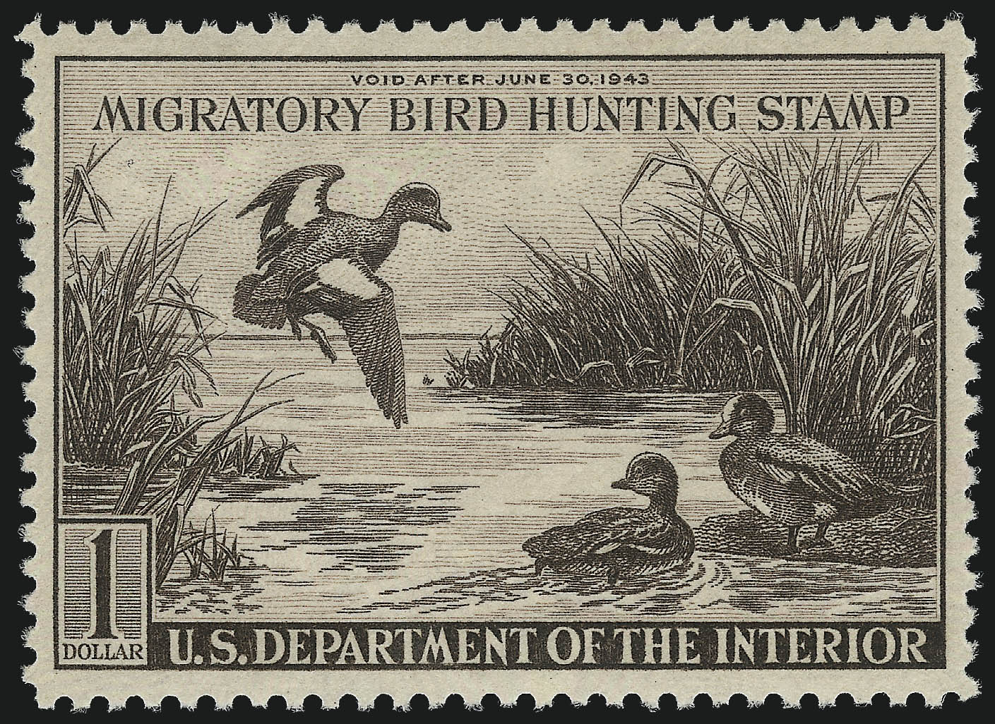 Sale no. 1050 — Lot no. 842 — Siegel Auction Galleries