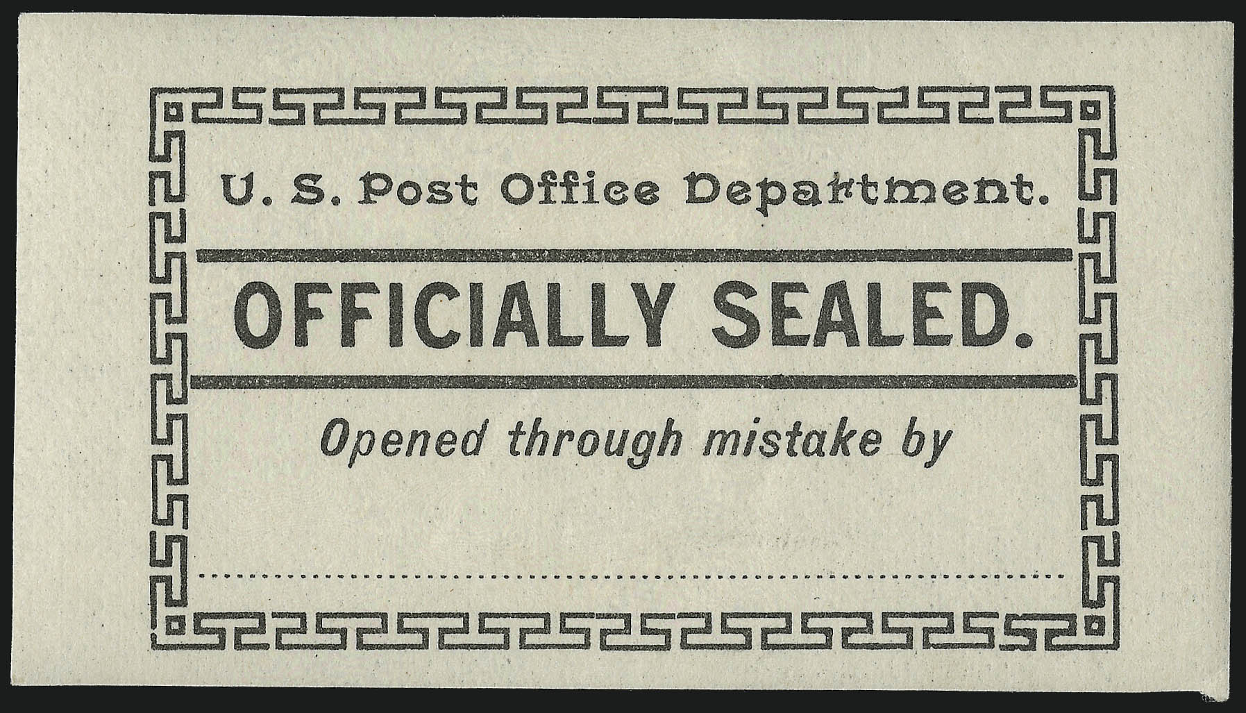 Sale no. 1050 — Lot no. 849 — Siegel Auction Galleries