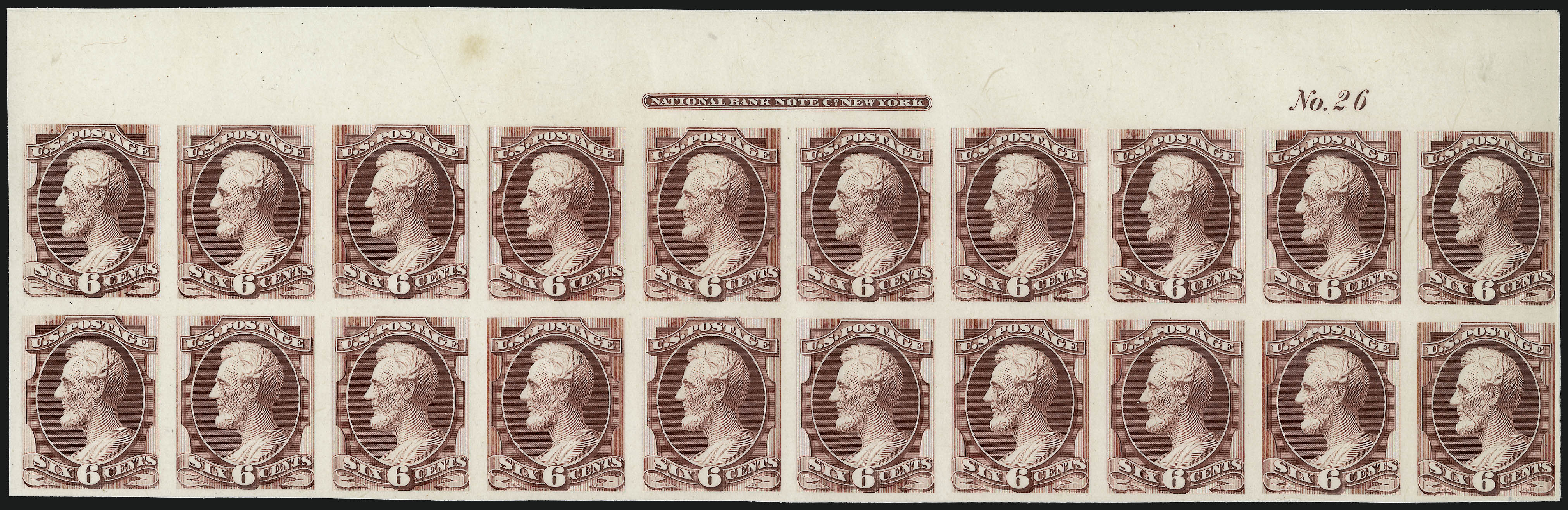 Sale no. 1057 — Lot no. 526 — Siegel Auction Galleries