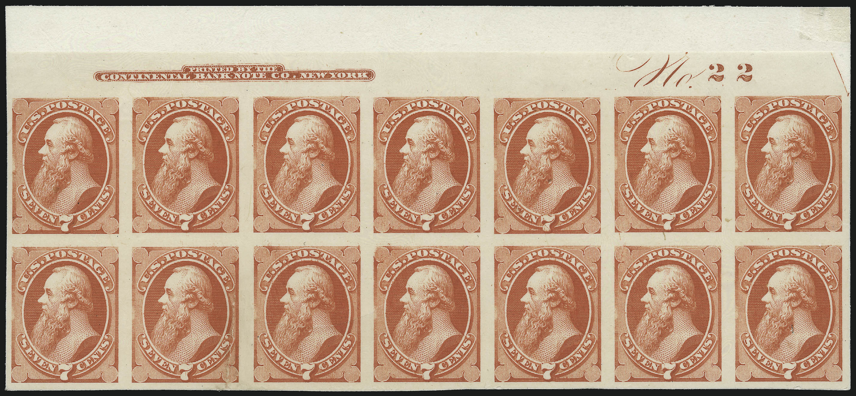 Sale no. 1061 — Lot no. 3235 — Siegel Auction Galleries