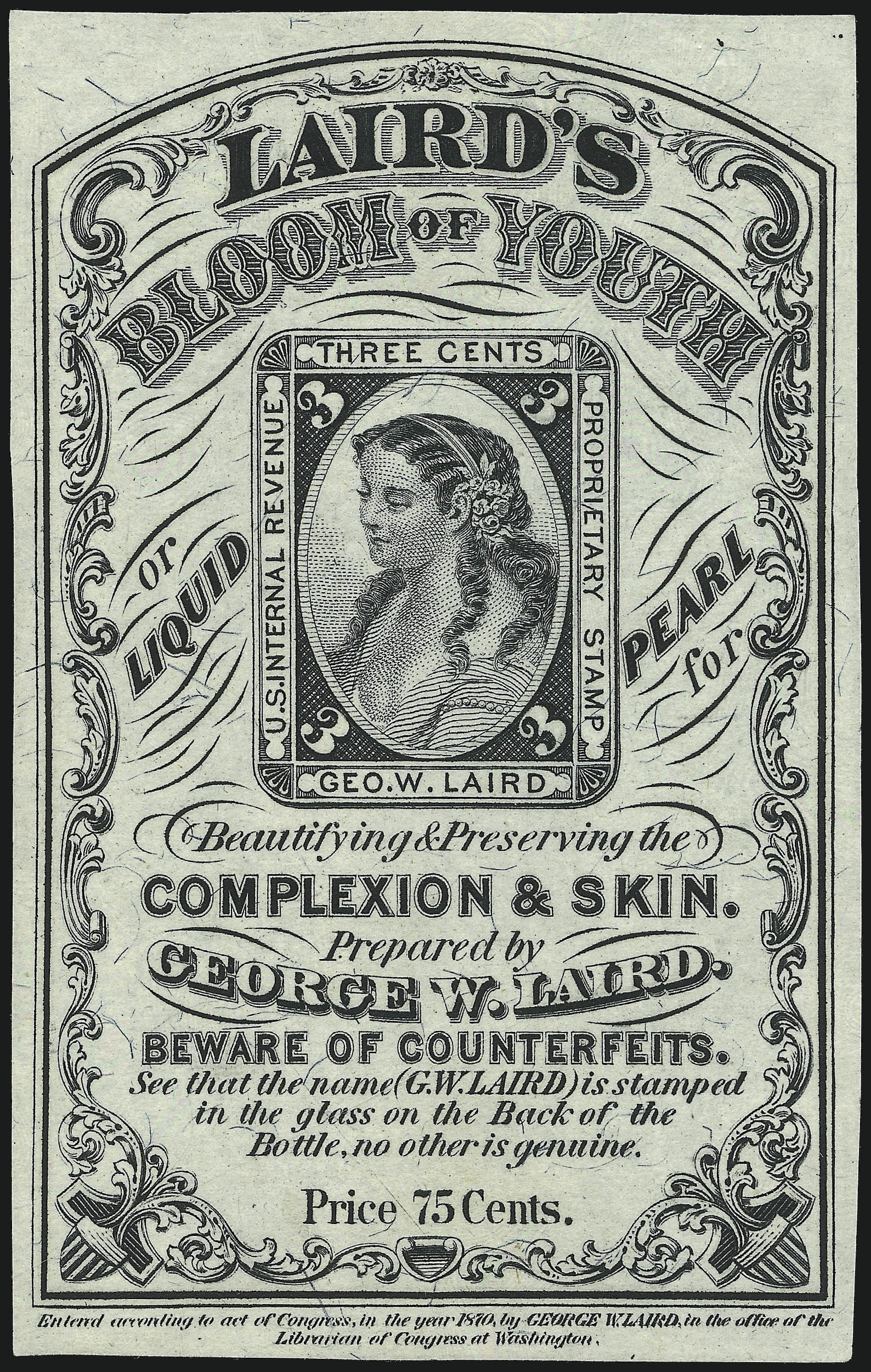 Sale no. 1061 — Lot no. 4493 — Siegel Auction Galleries