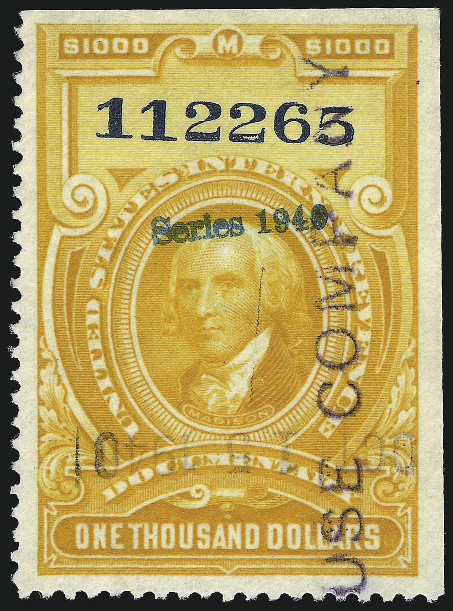 Sale no. 1066 — Lot no. 120 — Siegel Auction Galleries